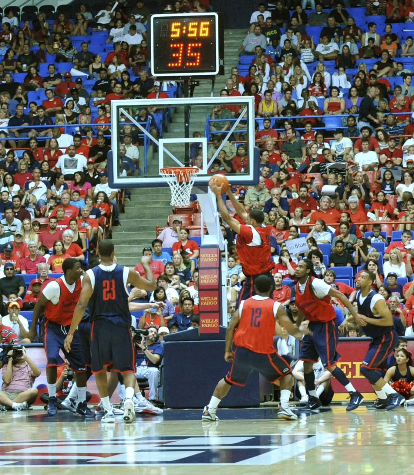 Red-Blue Basketball