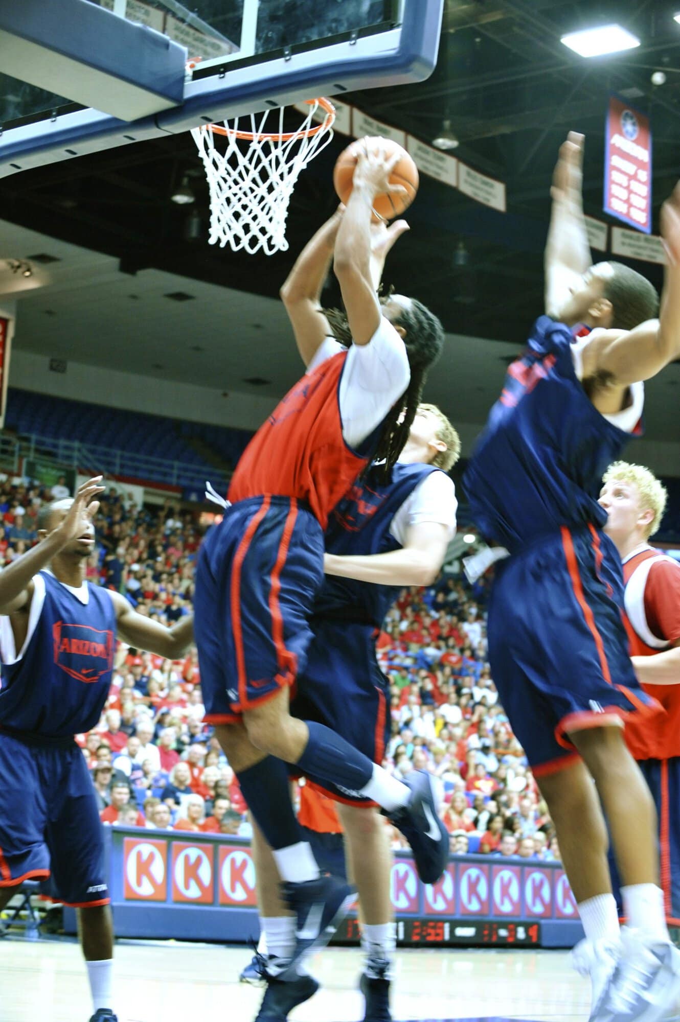 Red-Blue Basketball