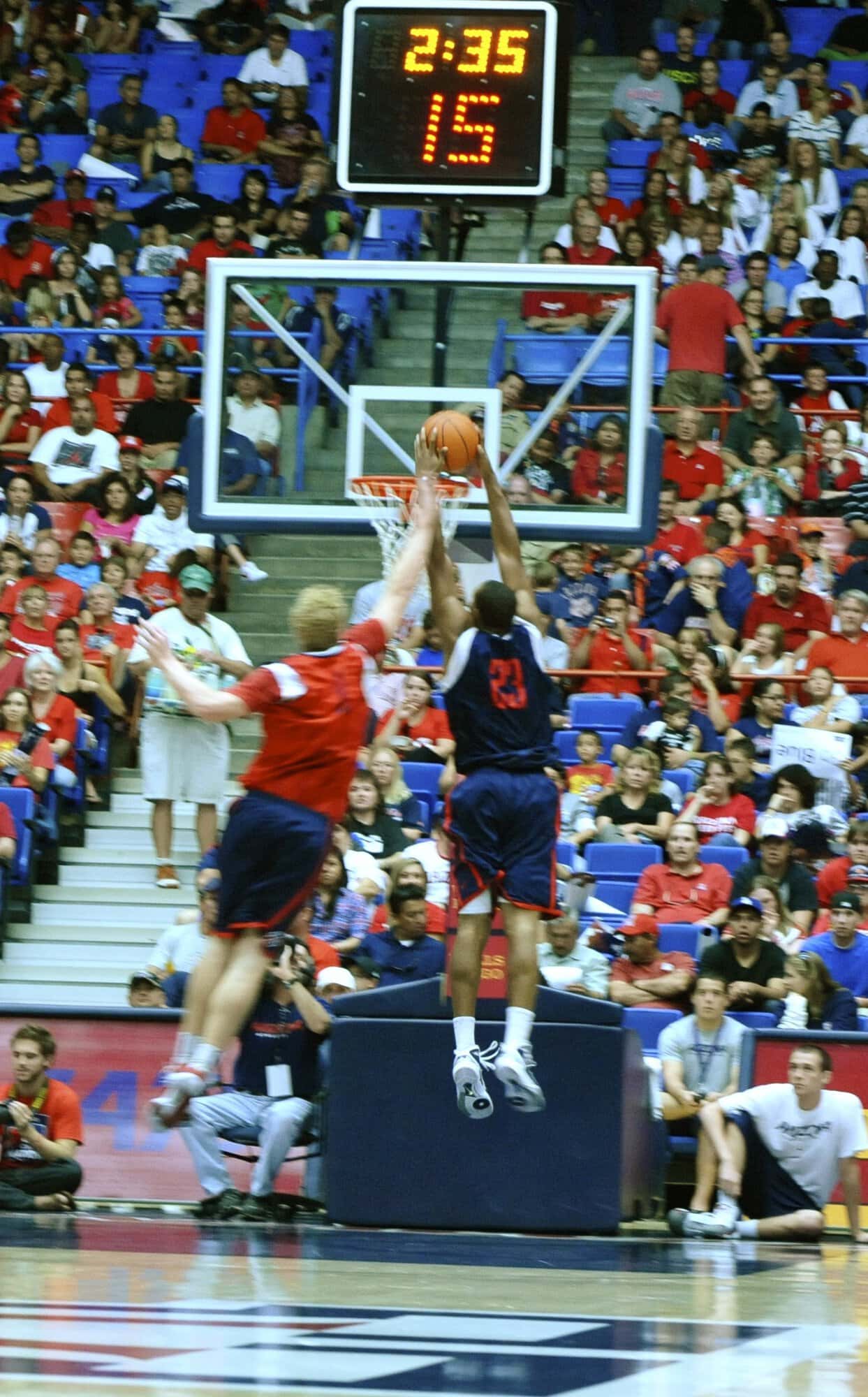 Red-Blue Basketball