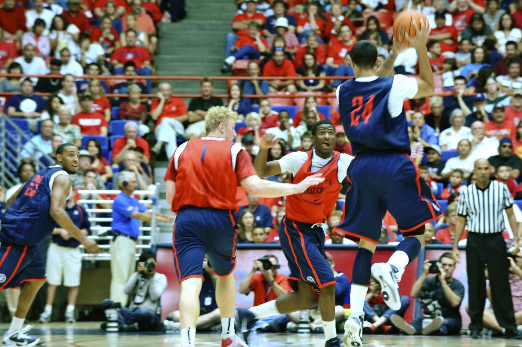 Red-Blue Basketball