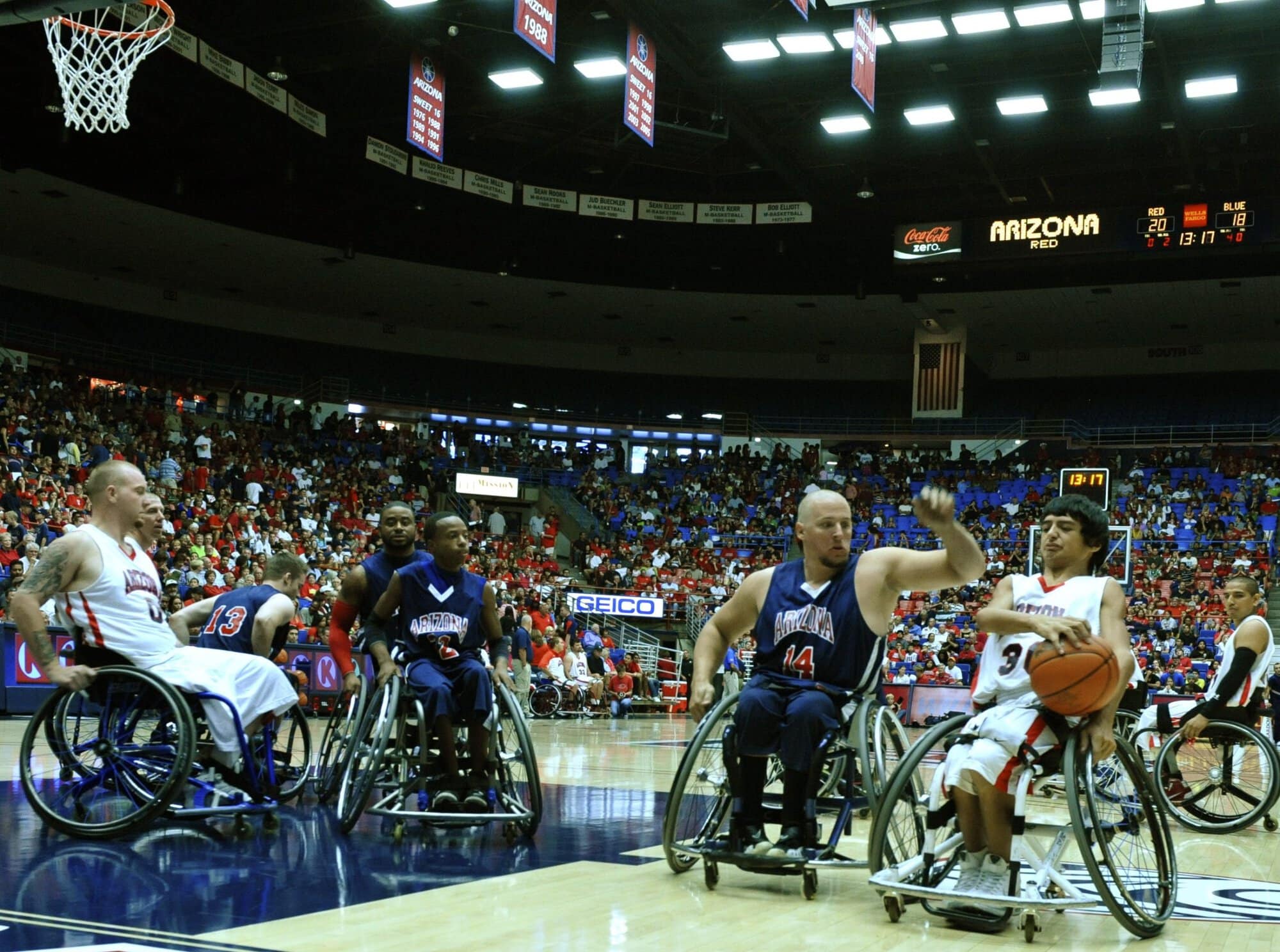 Red-Blue Basketball