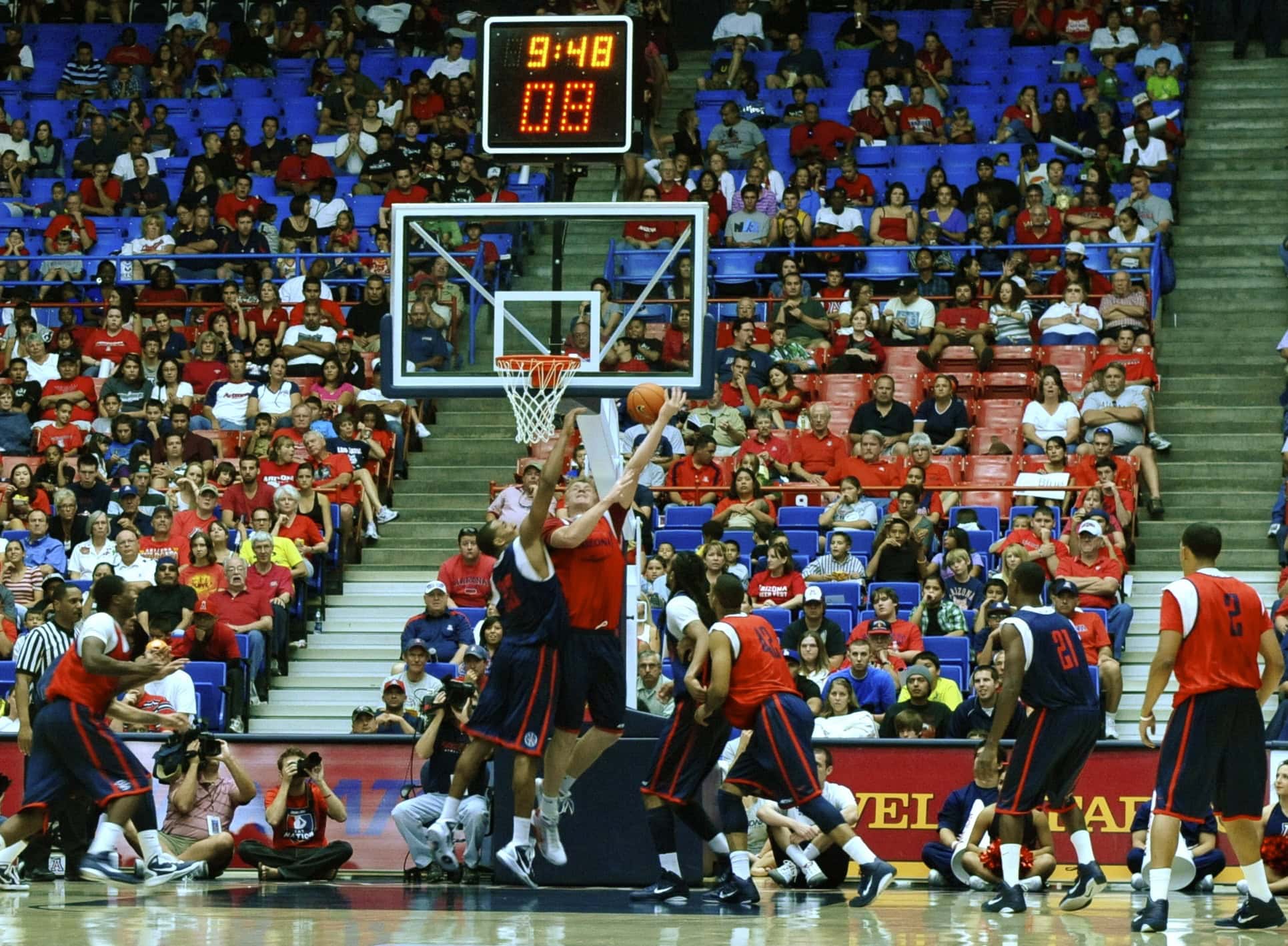 Red-Blue Basketball