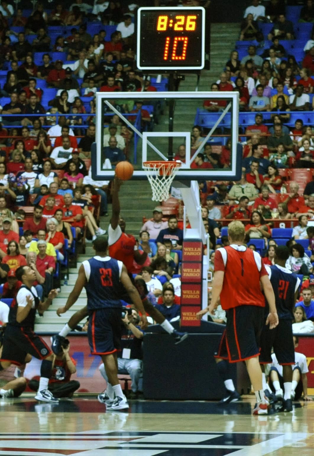 Red-Blue Basketball