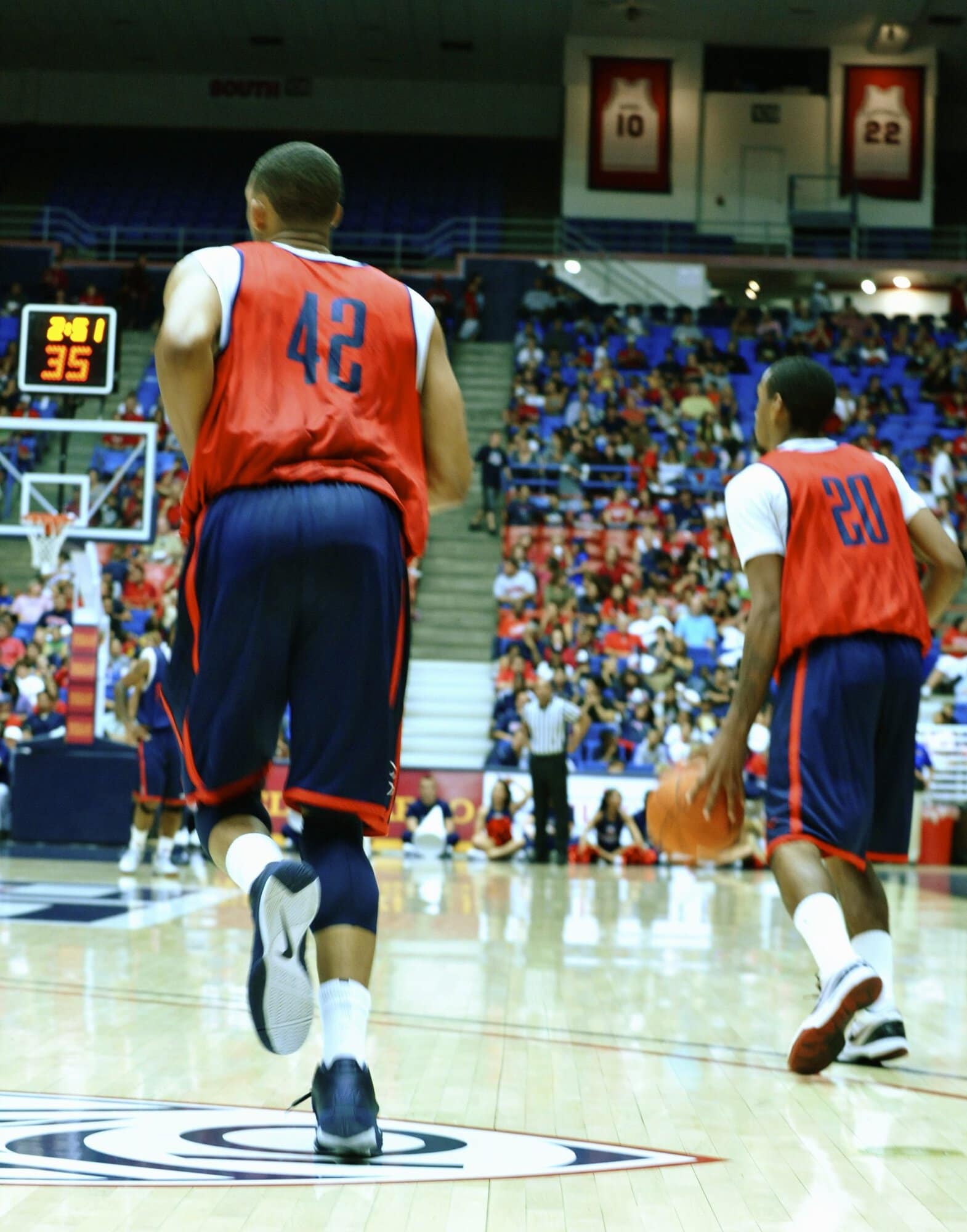 Red-Blue Basketball