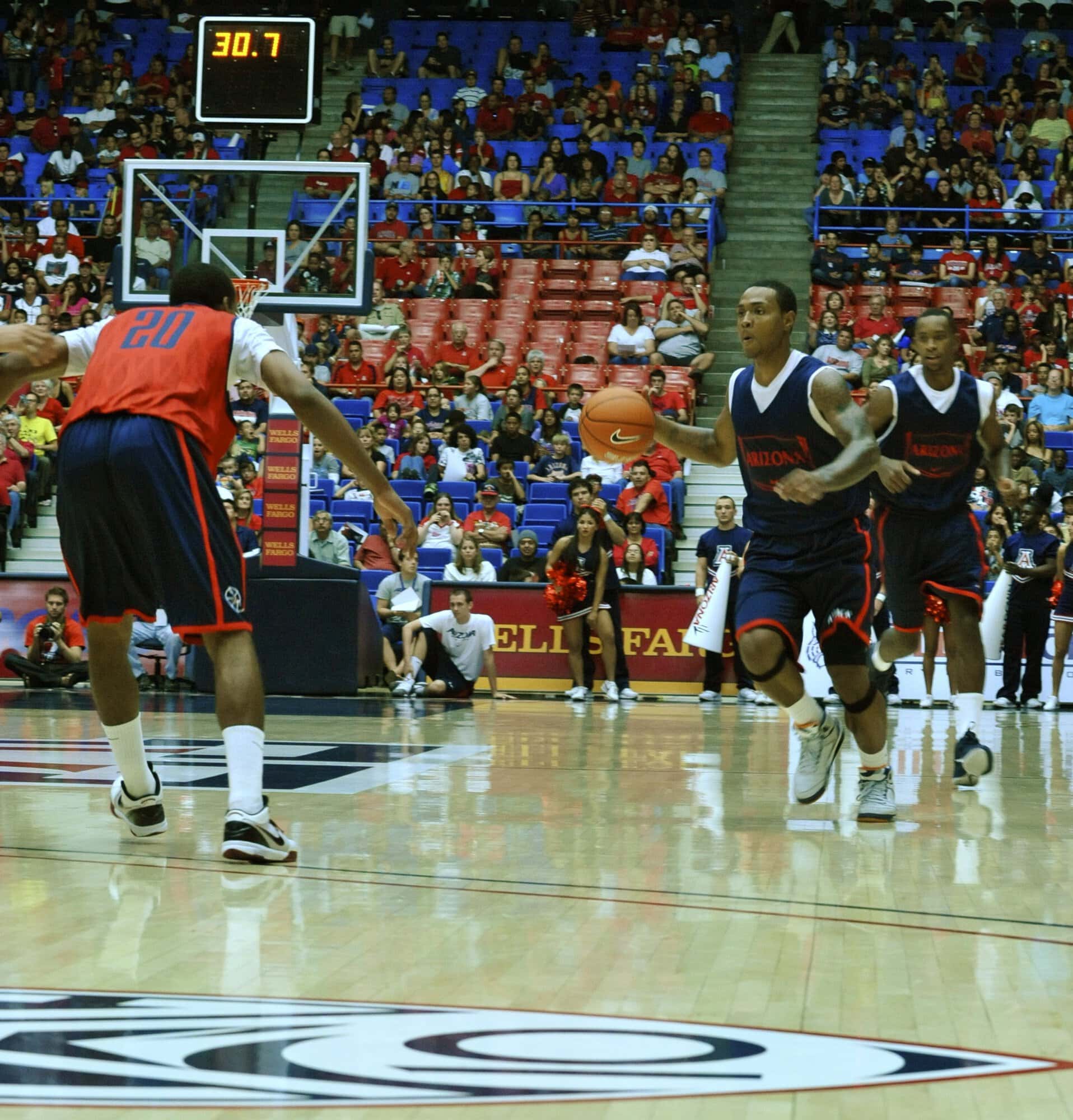 Red-Blue Basketball