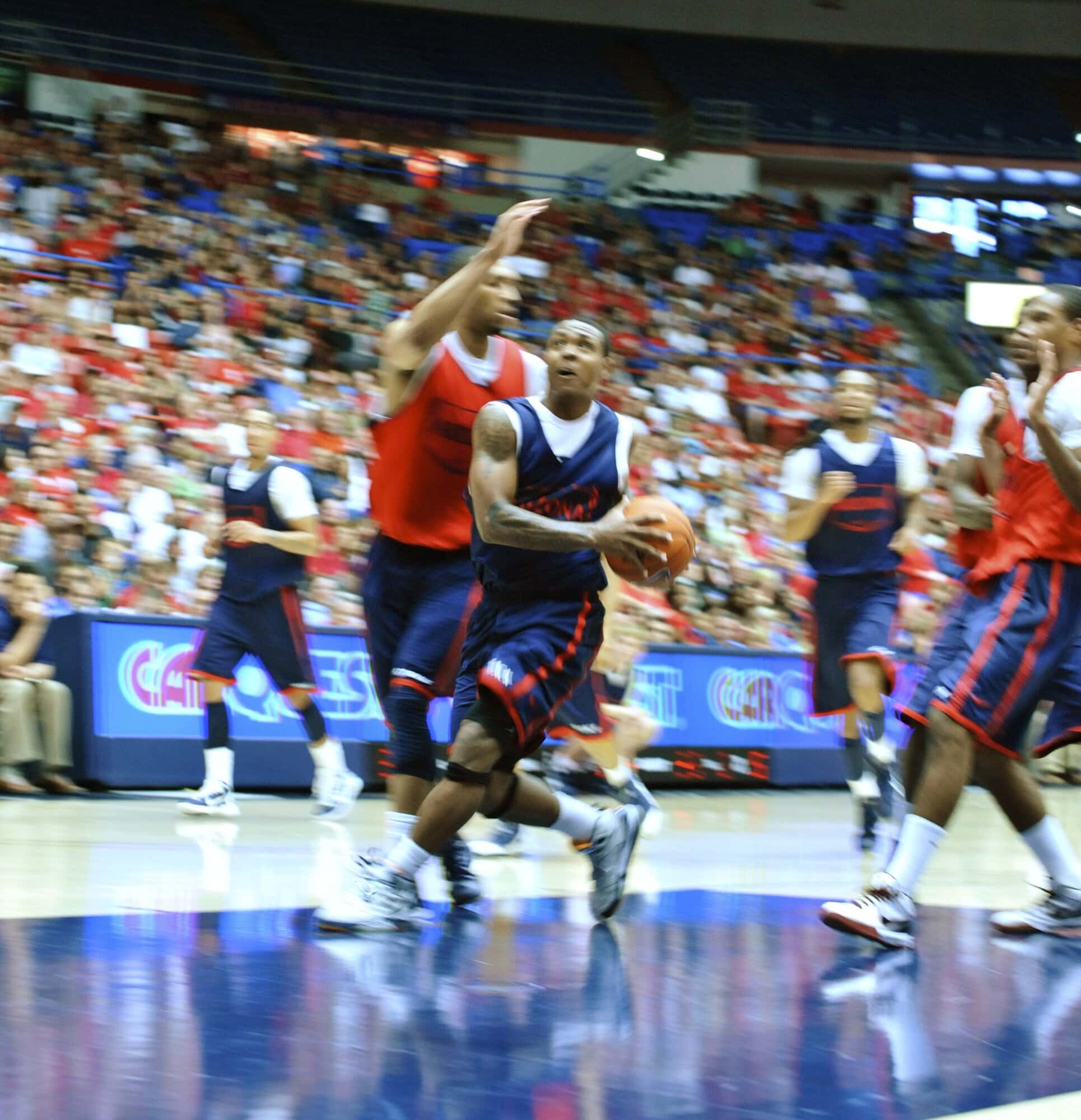 Red-Blue Basketball