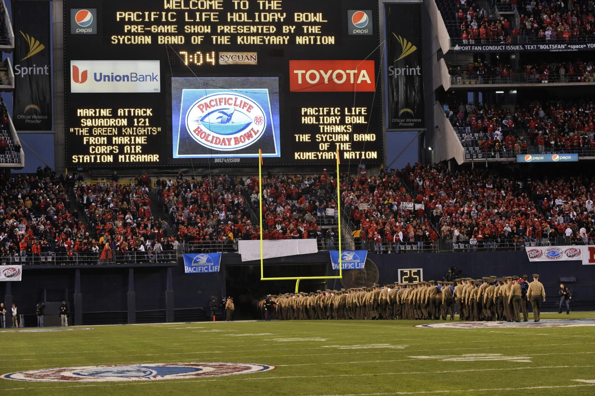 Holiday Bowl Pre-Game
