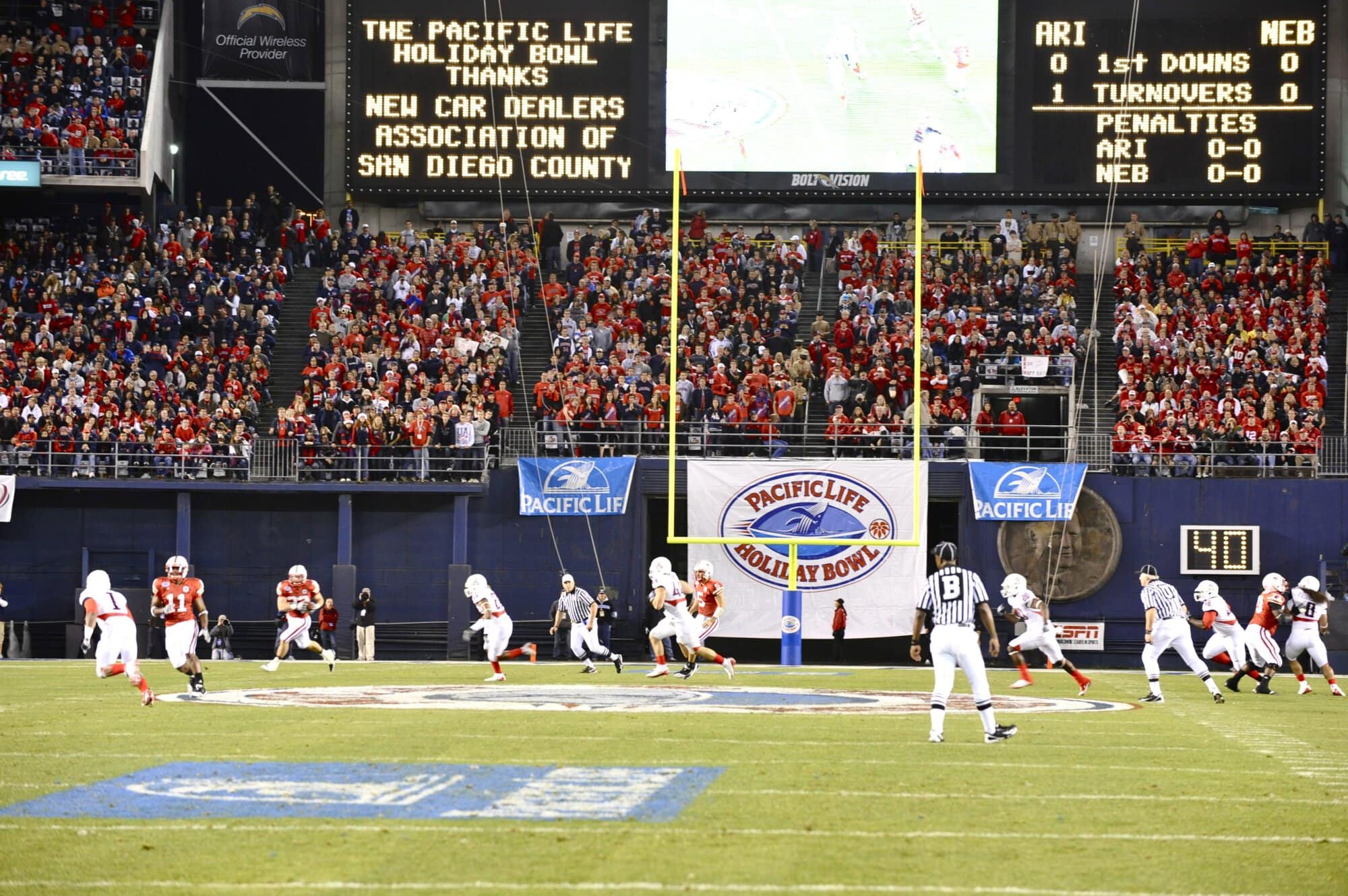 Holiday Bowl 1st Half