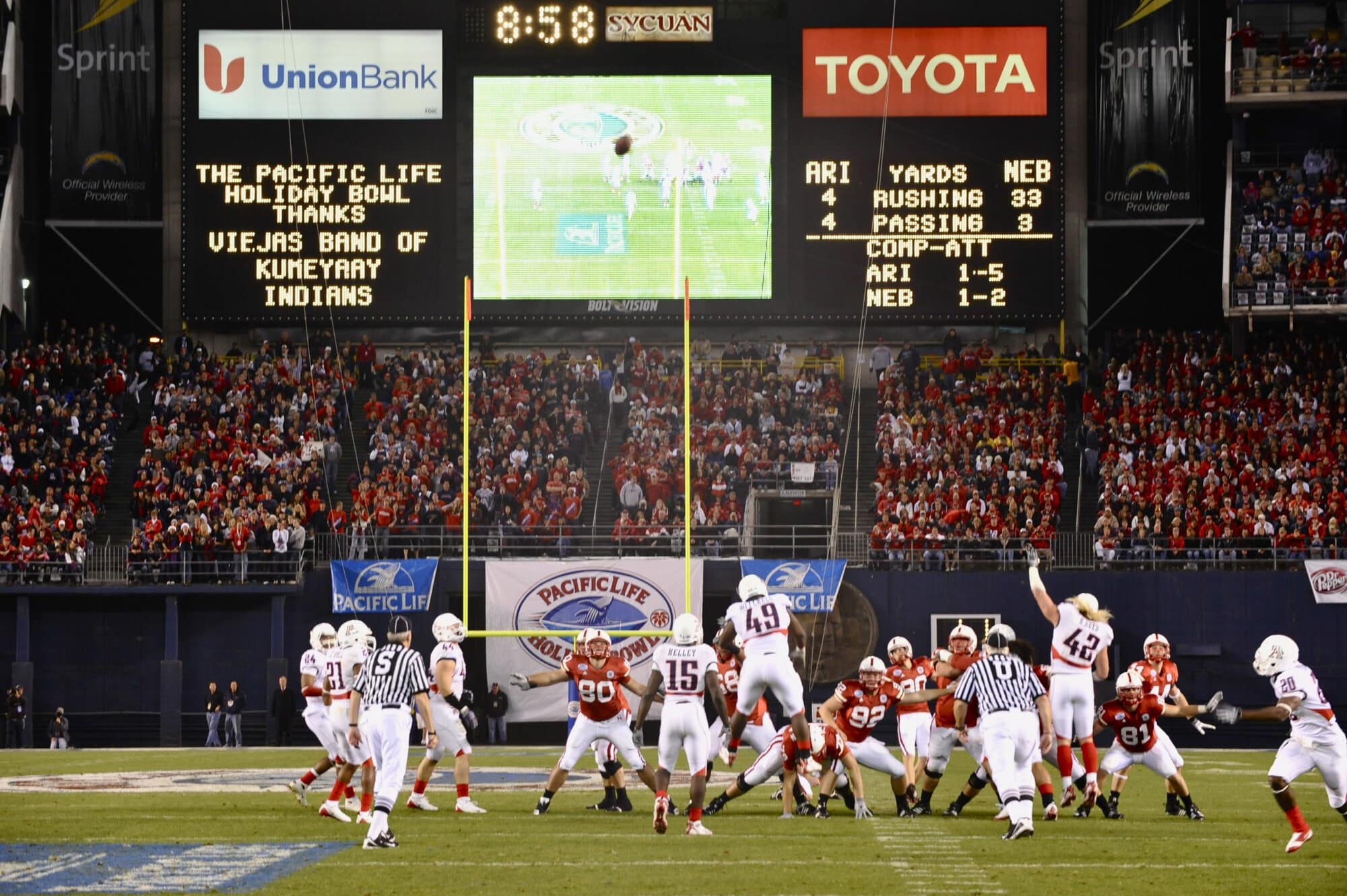 Holiday Bowl 1st Half