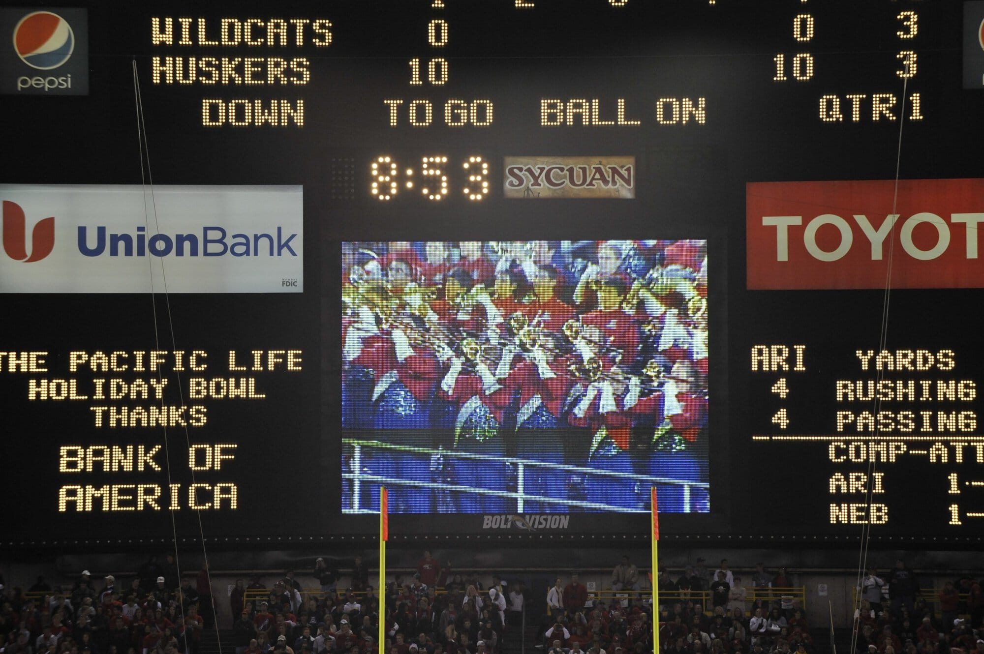 Holiday Bowl 1st Half