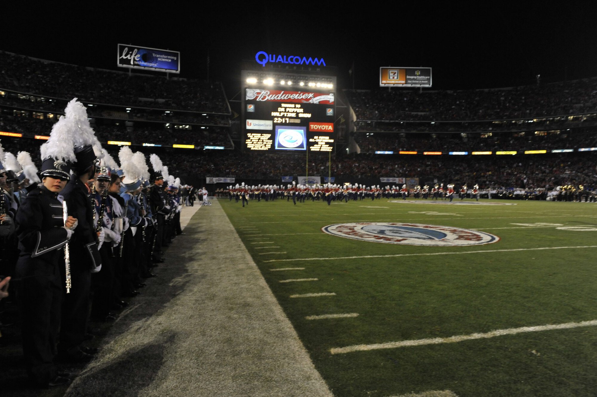 Holiday Bowl Halftime