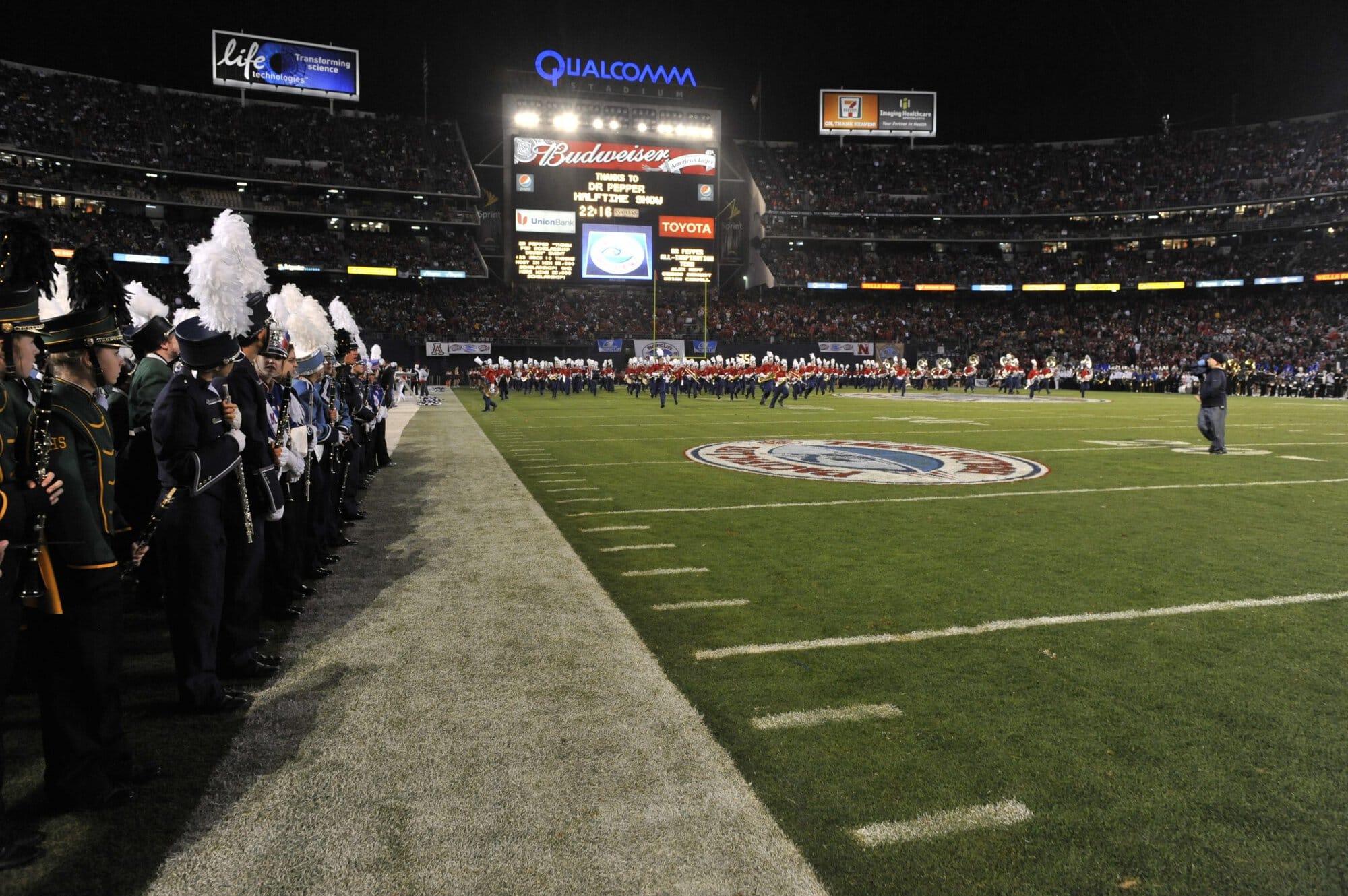 Holiday Bowl Halftime