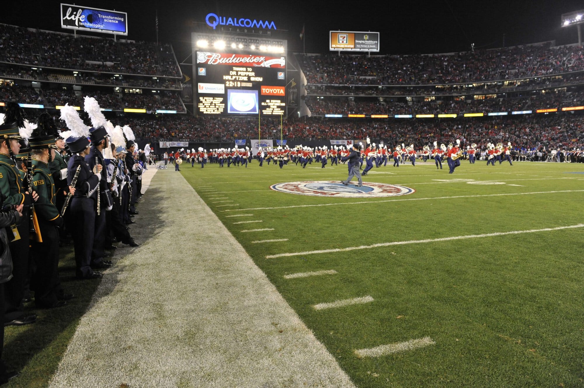 Holiday Bowl Halftime