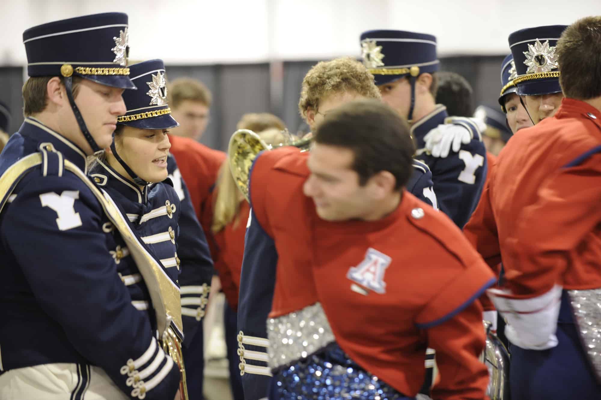 Pride of Arizona and ‘The Power of the Wasatch’ Cougar Marching Band