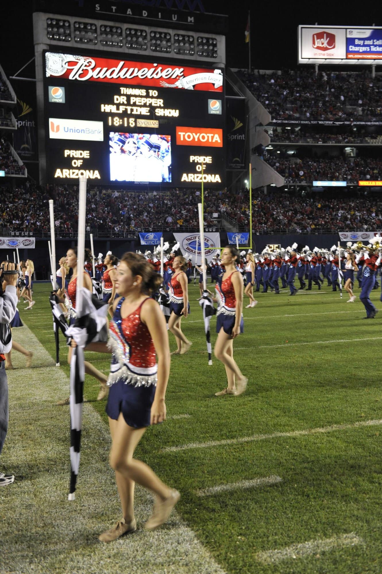 Holiday Bowl Halftime