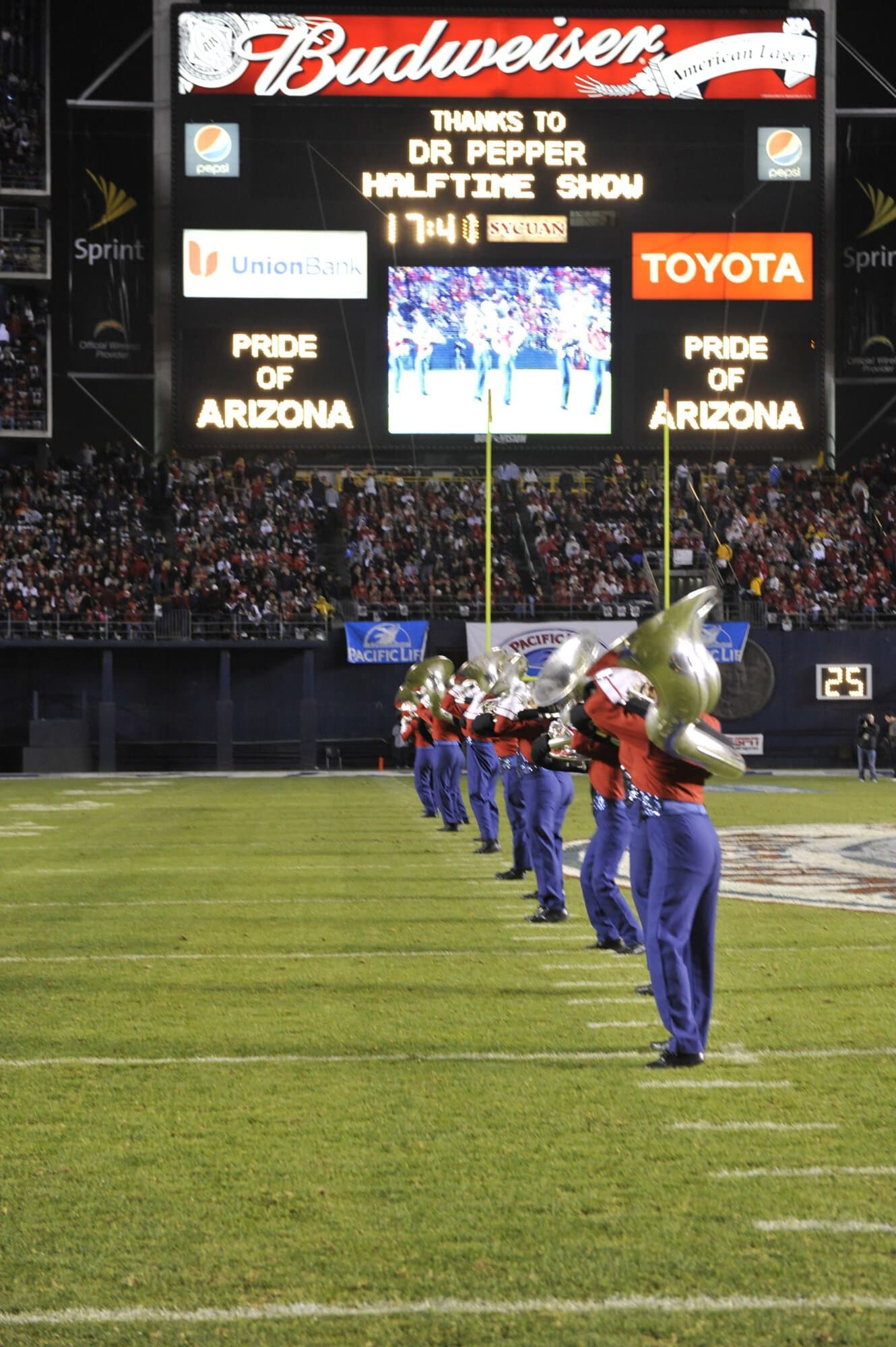 Holiday Bowl Halftime