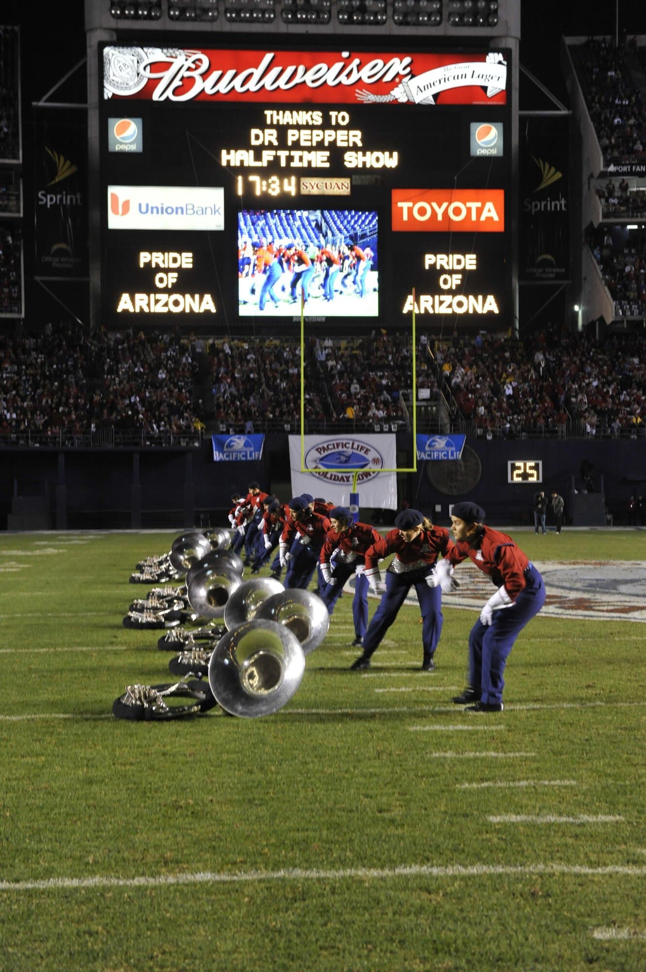 Holiday Bowl Halftime