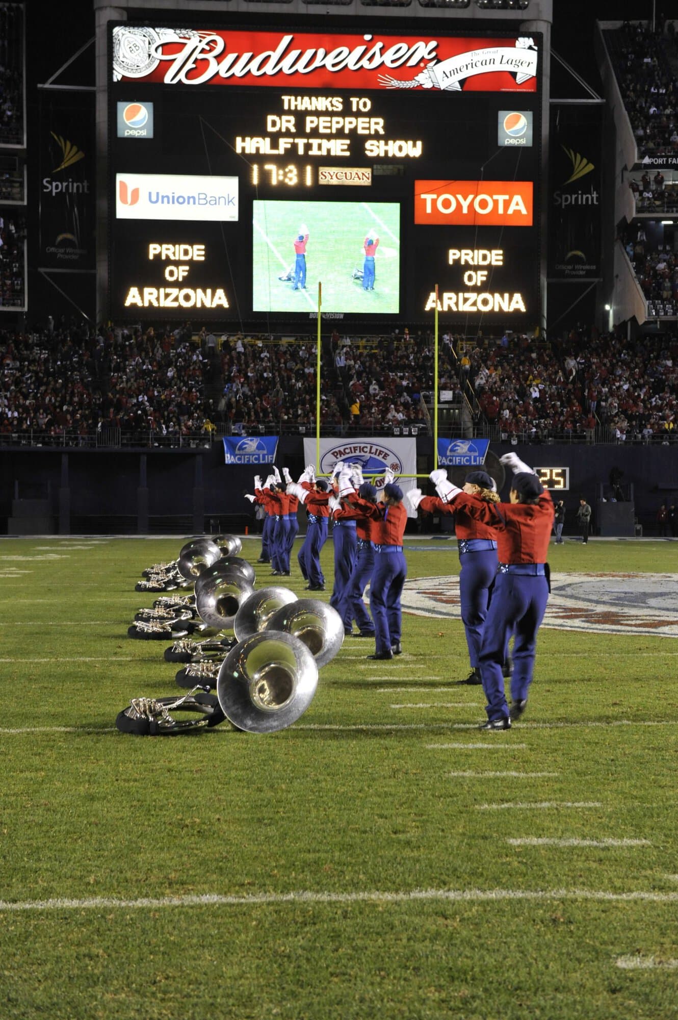 Holiday Bowl Halftime