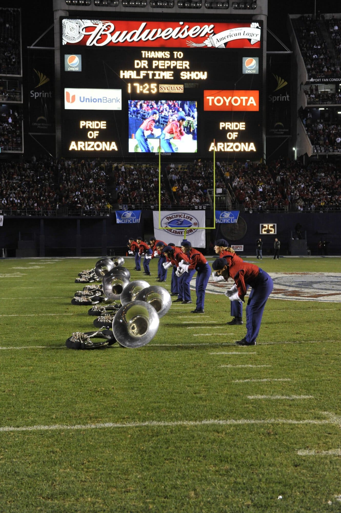 Holiday Bowl Halftime
