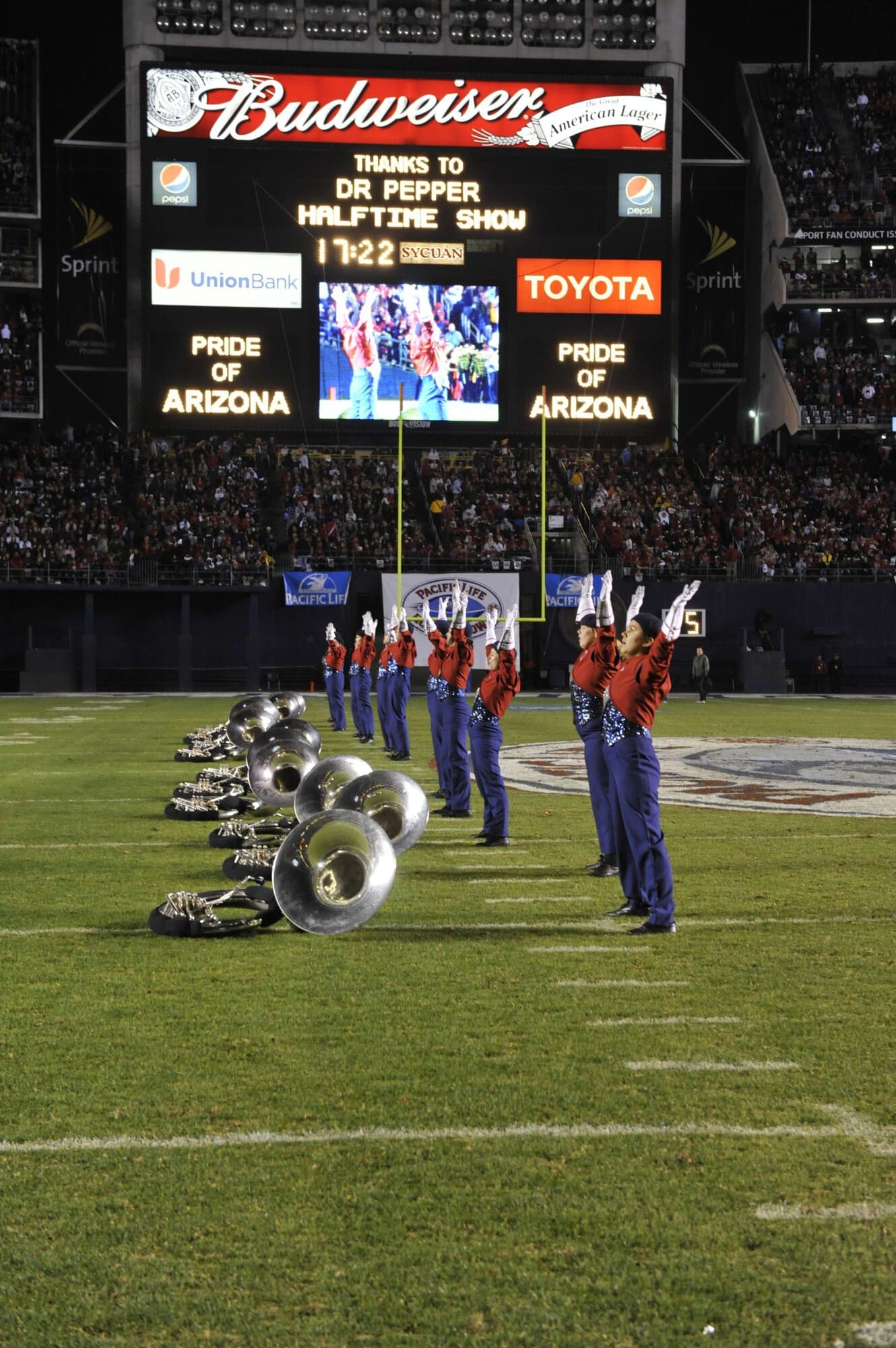 Holiday Bowl Halftime