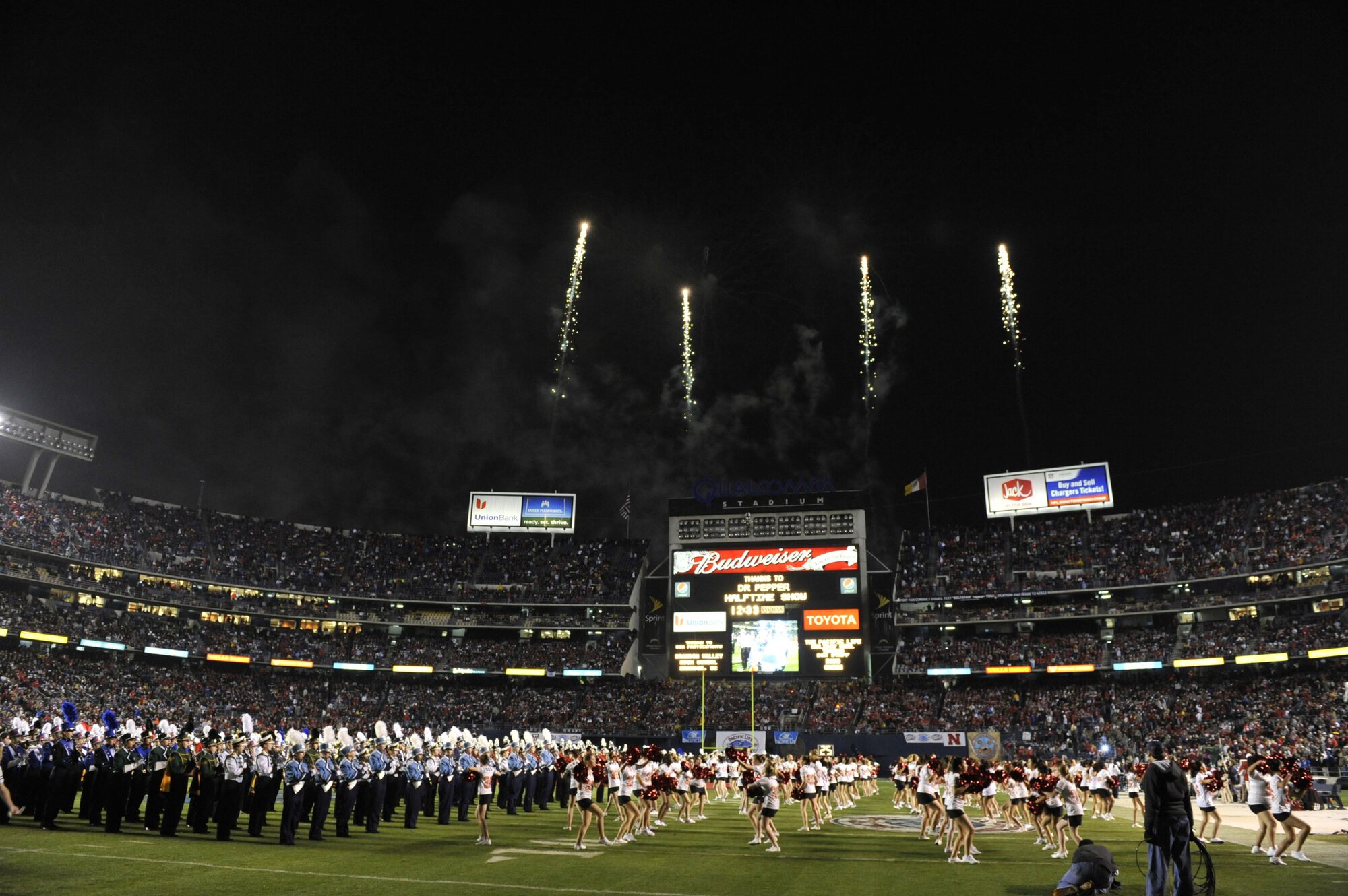 Holiday Bowl Halftime