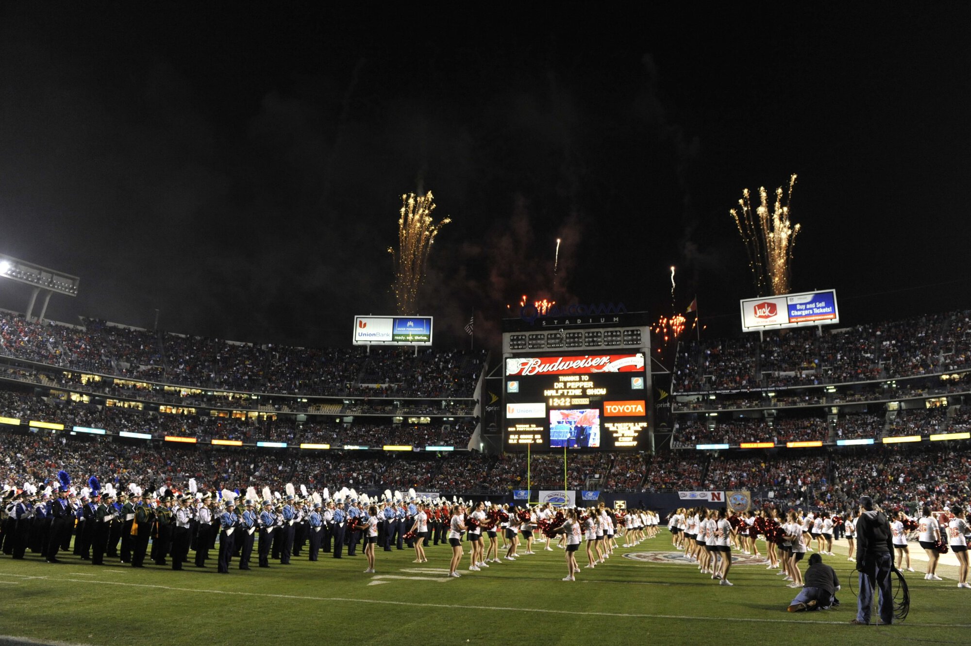 Holiday Bowl Halftime