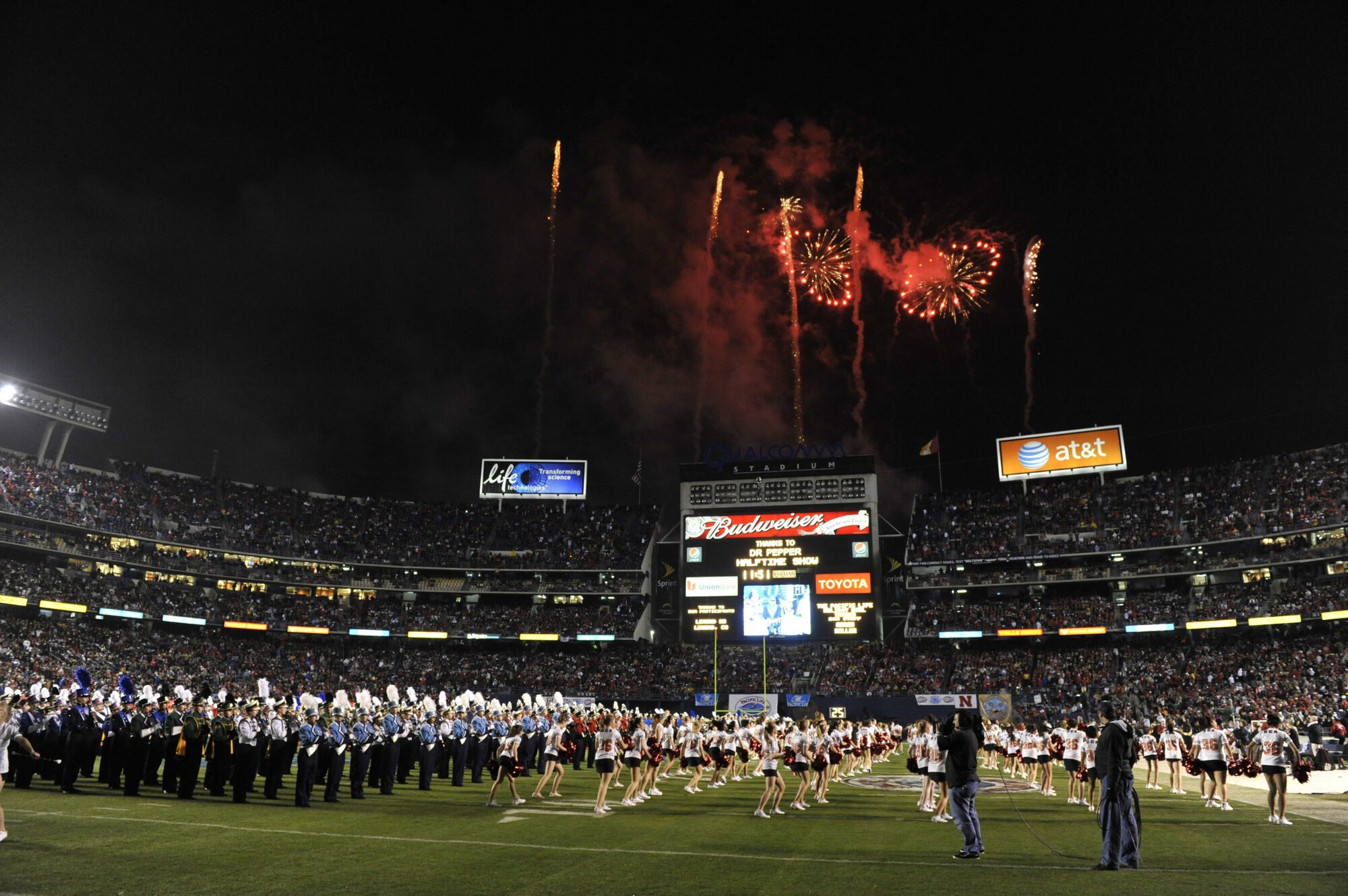 Holiday Bowl Halftime