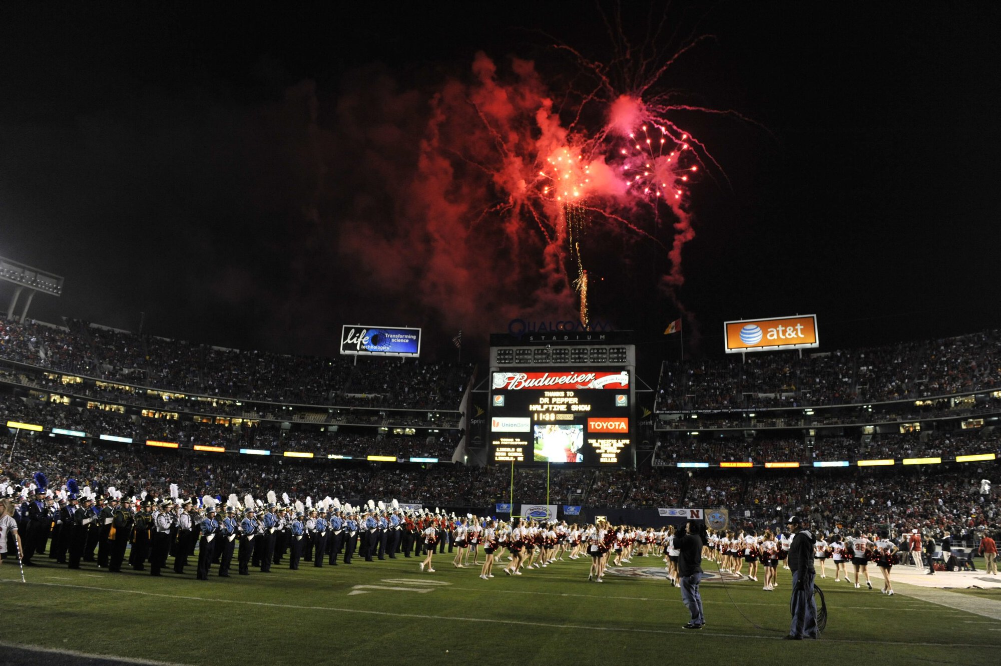 Holiday Bowl Halftime