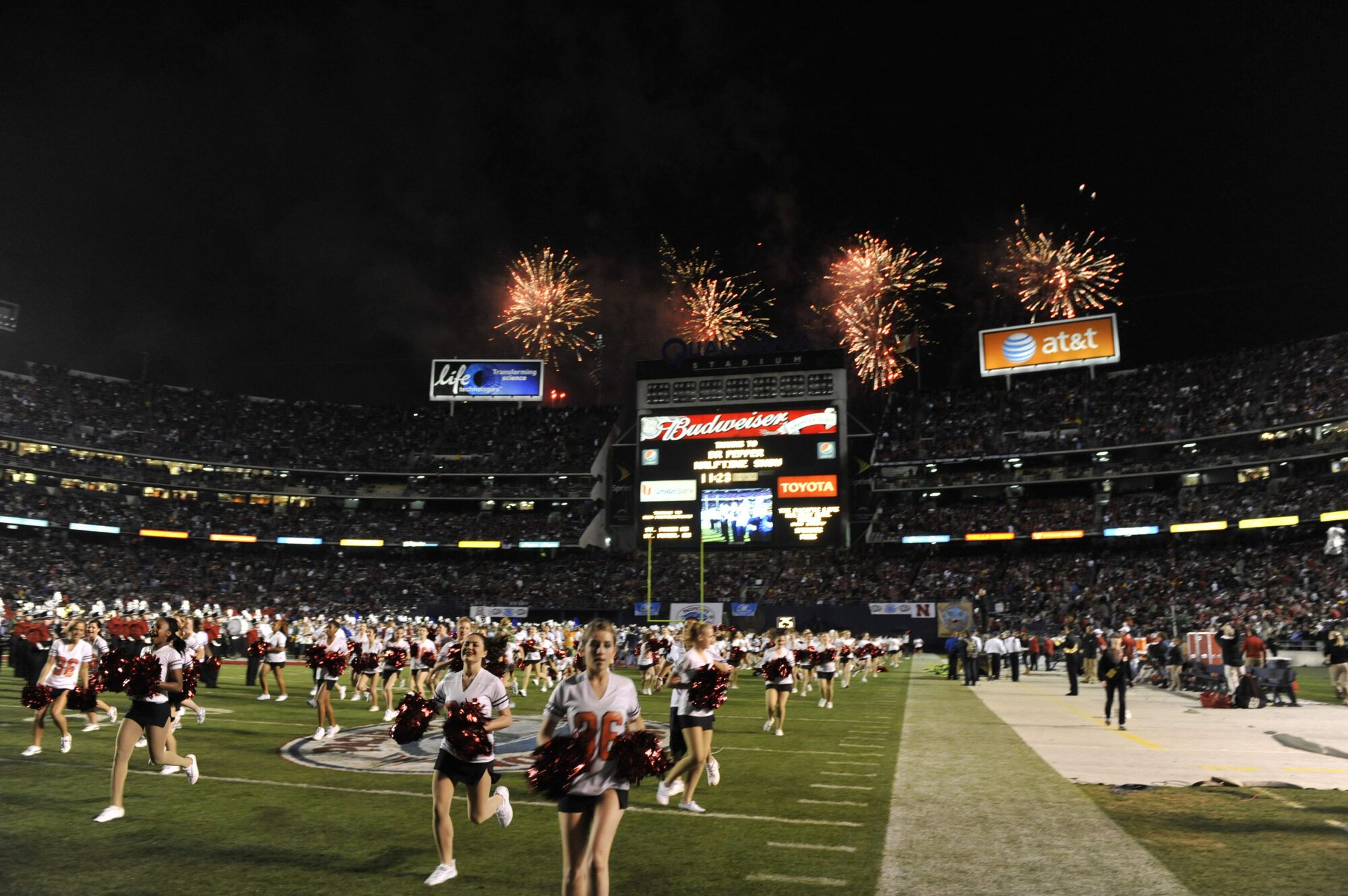 Holiday Bowl Halftime