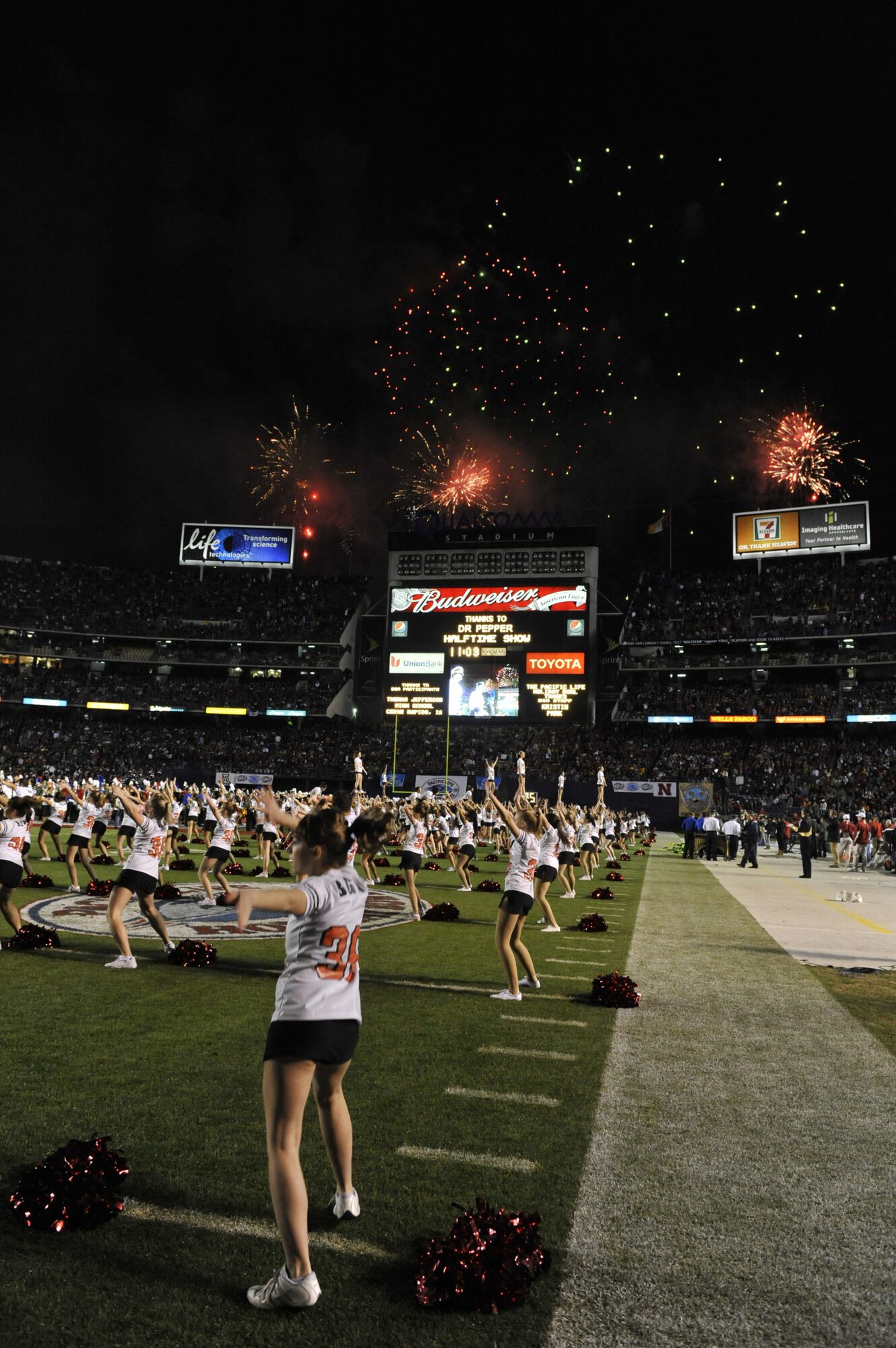 Holiday Bowl Halftime