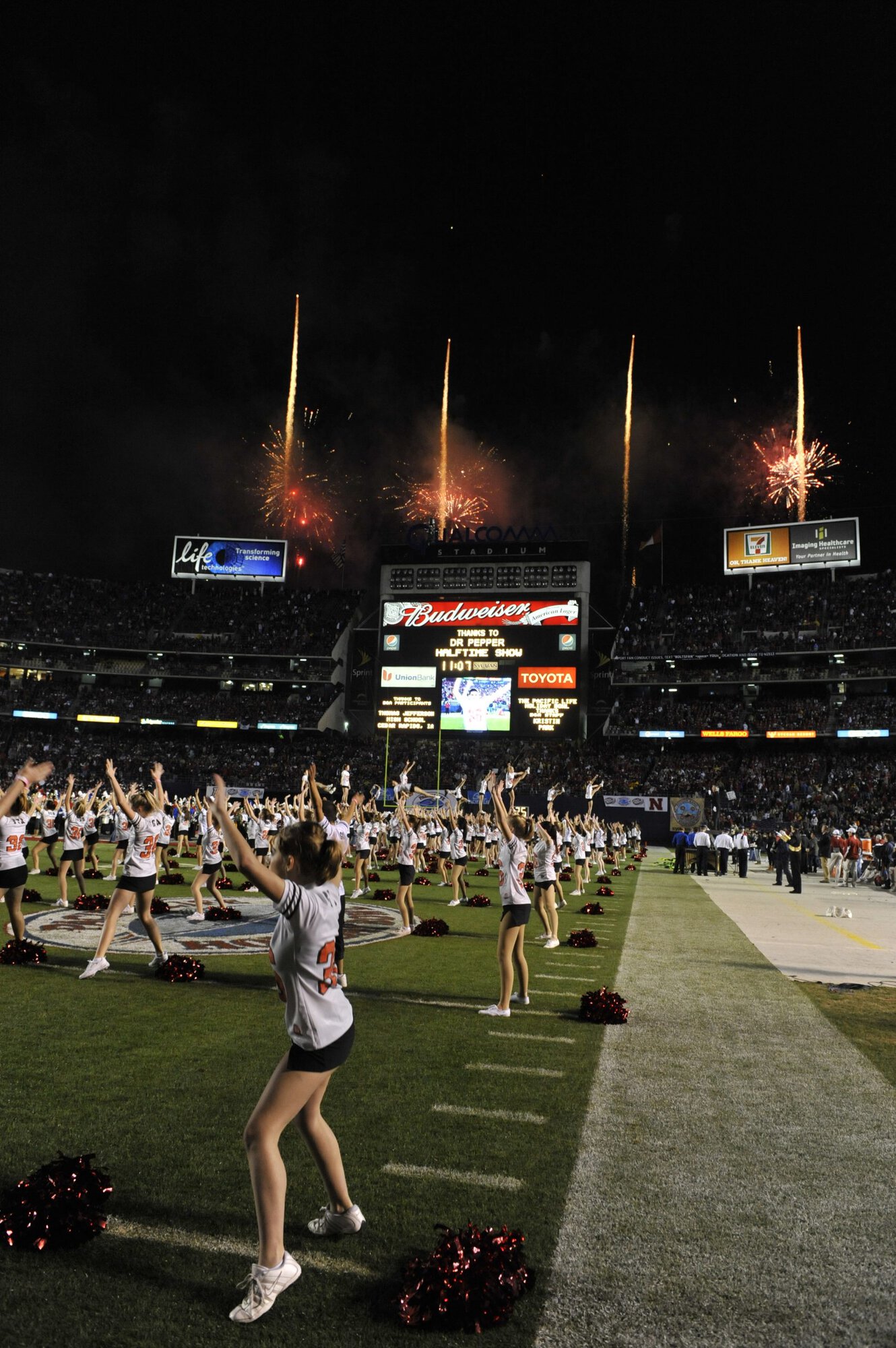 Holiday Bowl Halftime