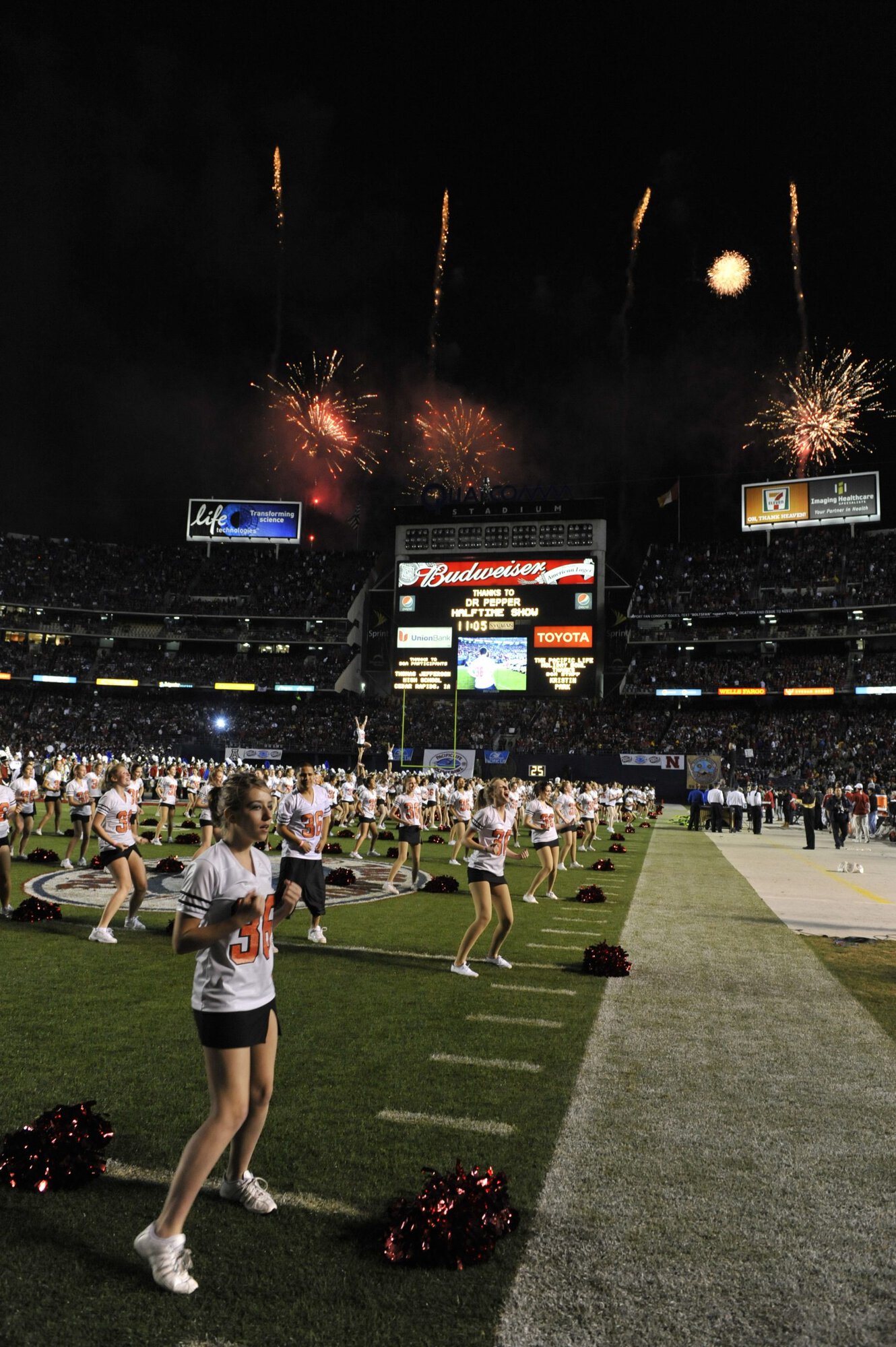 Holiday Bowl Halftime