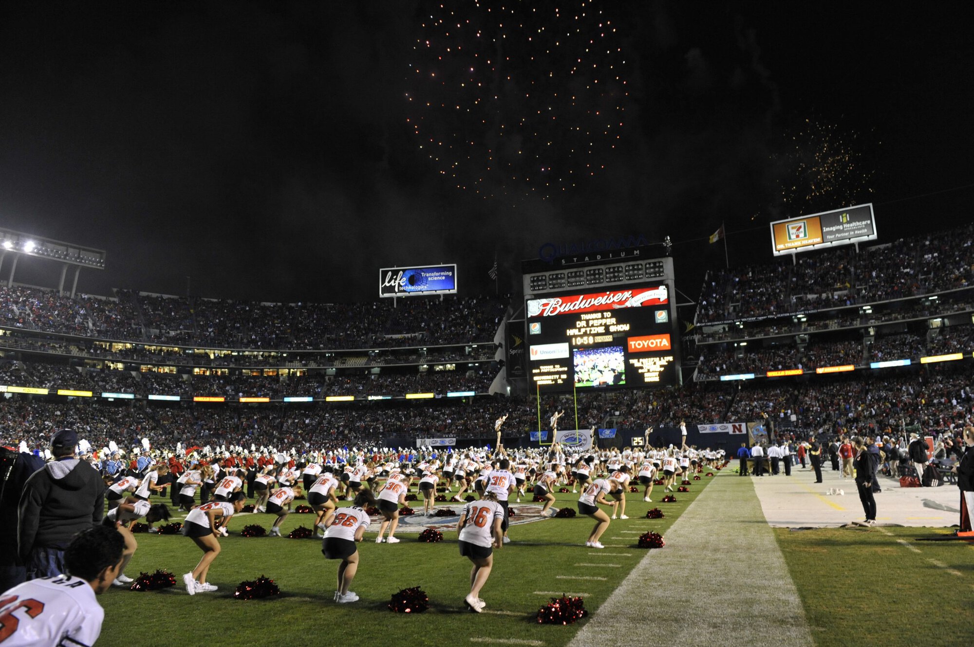 Holiday Bowl Halftime