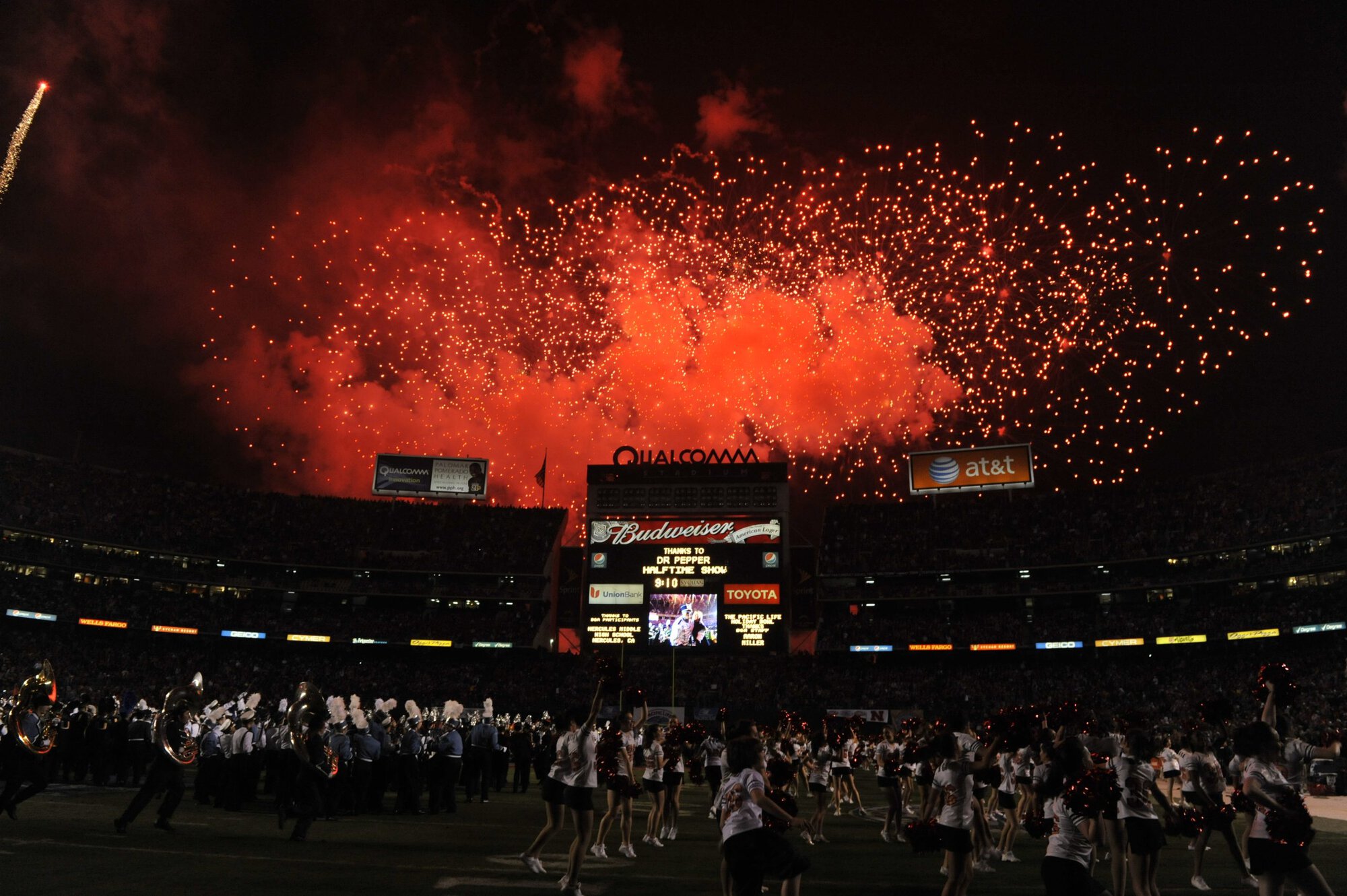 Holiday Bowl Halftime