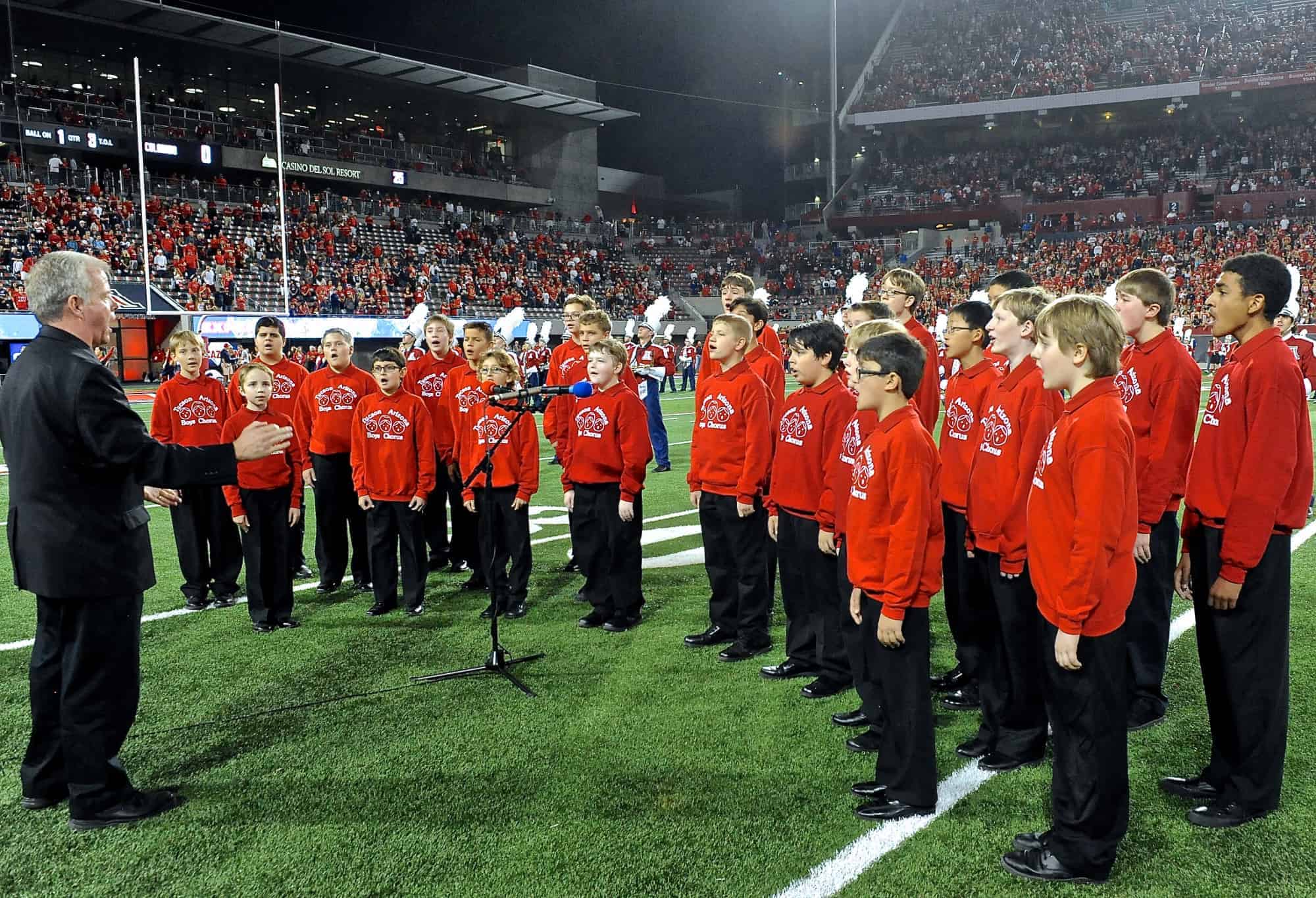 Pride Pregame with Tucson Boys Choir