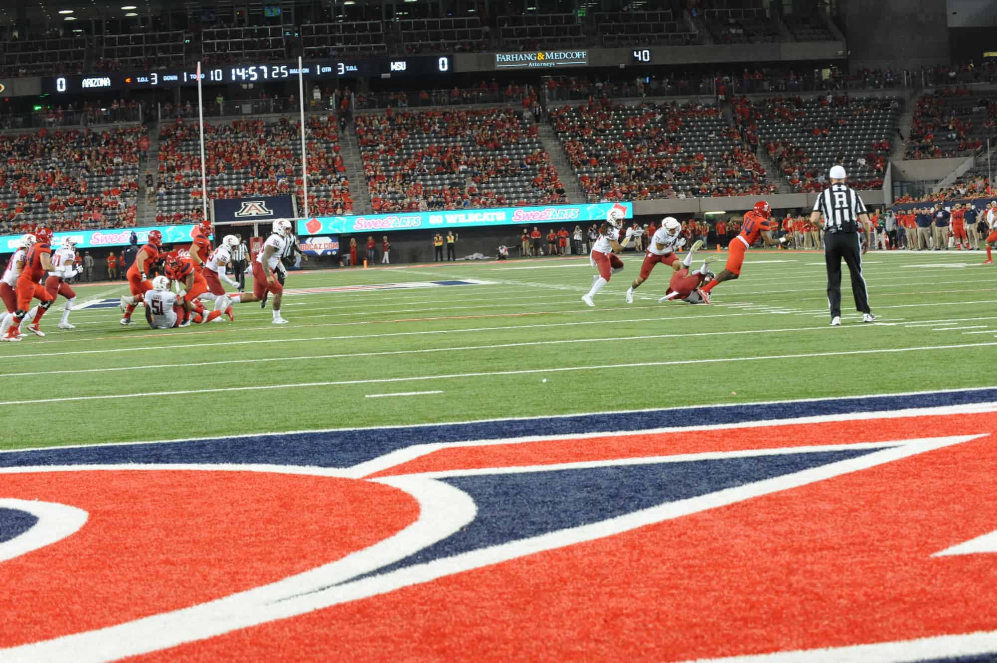 WSU vs UA First Half