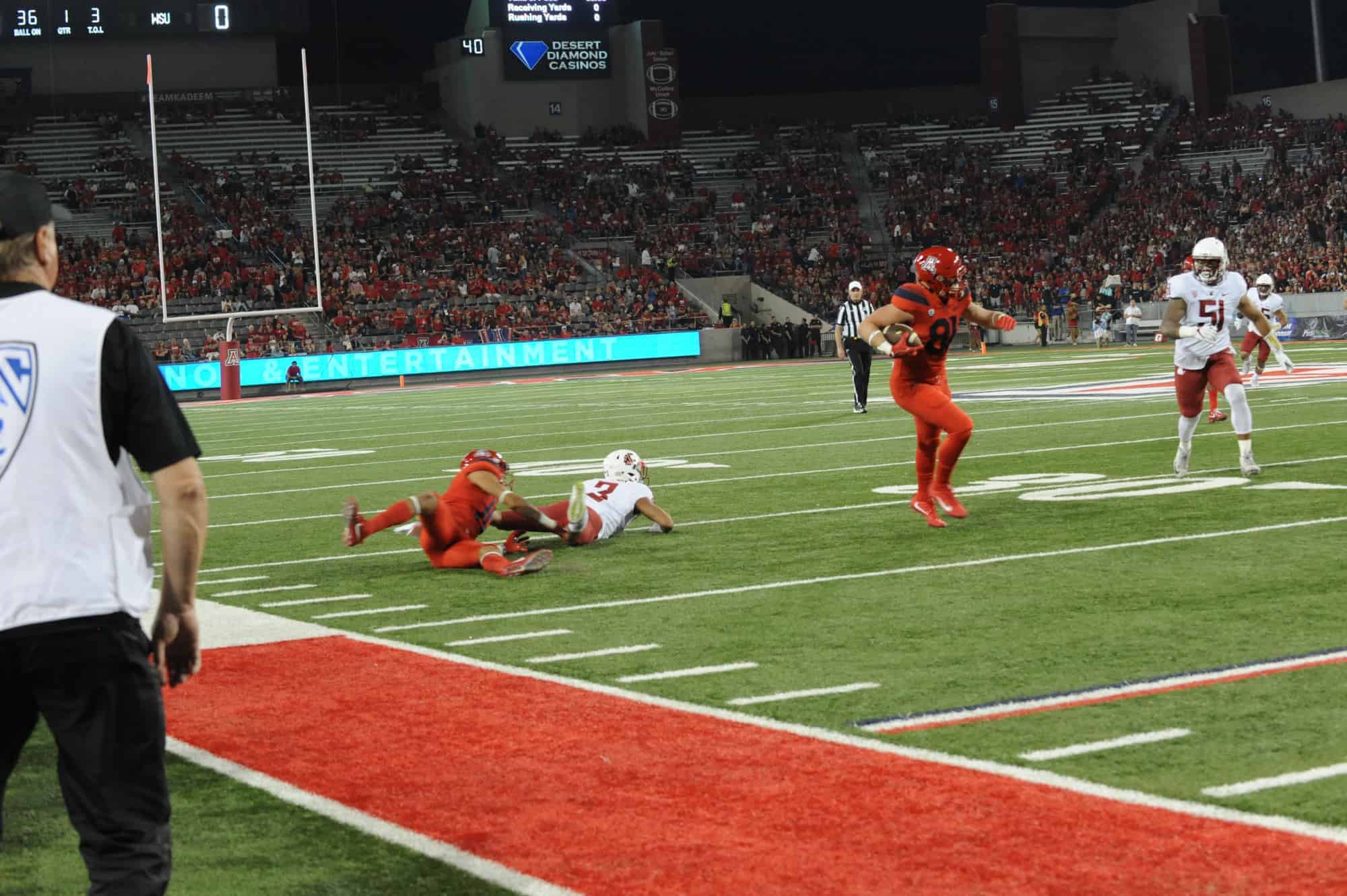 WSU vs UA First Half
