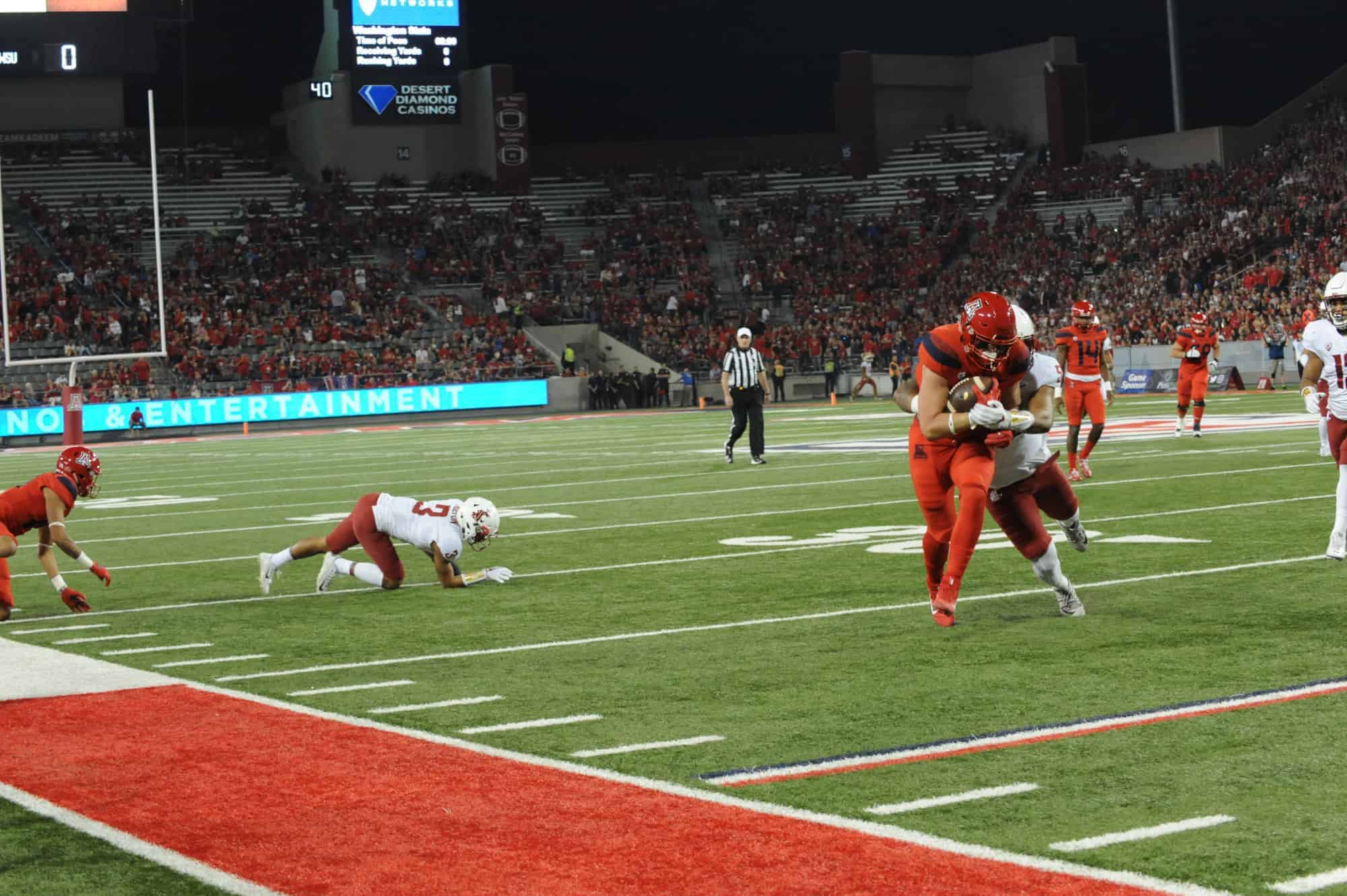 WSU vs UA First Half