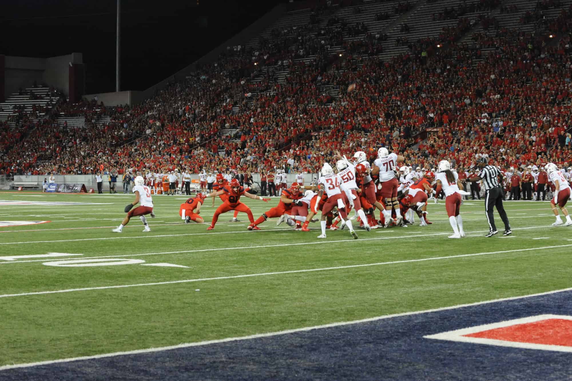 WSU vs UA First Half