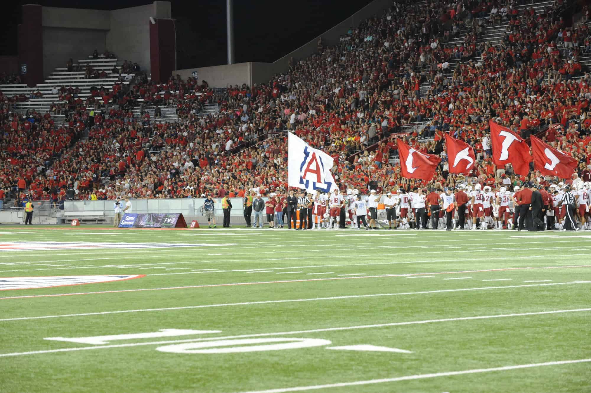WSU vs UA First Half