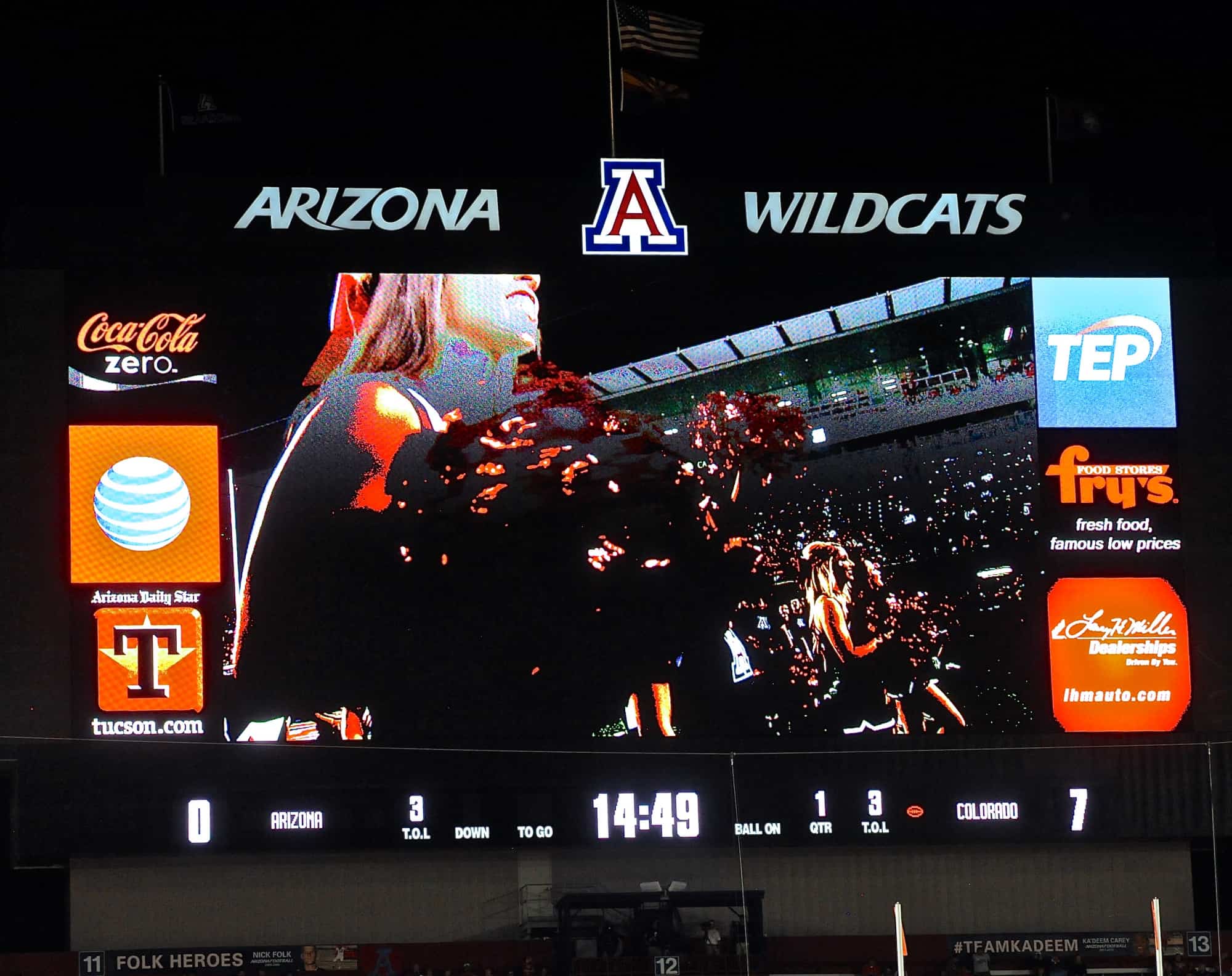 UA vs Colorado – 1st Half