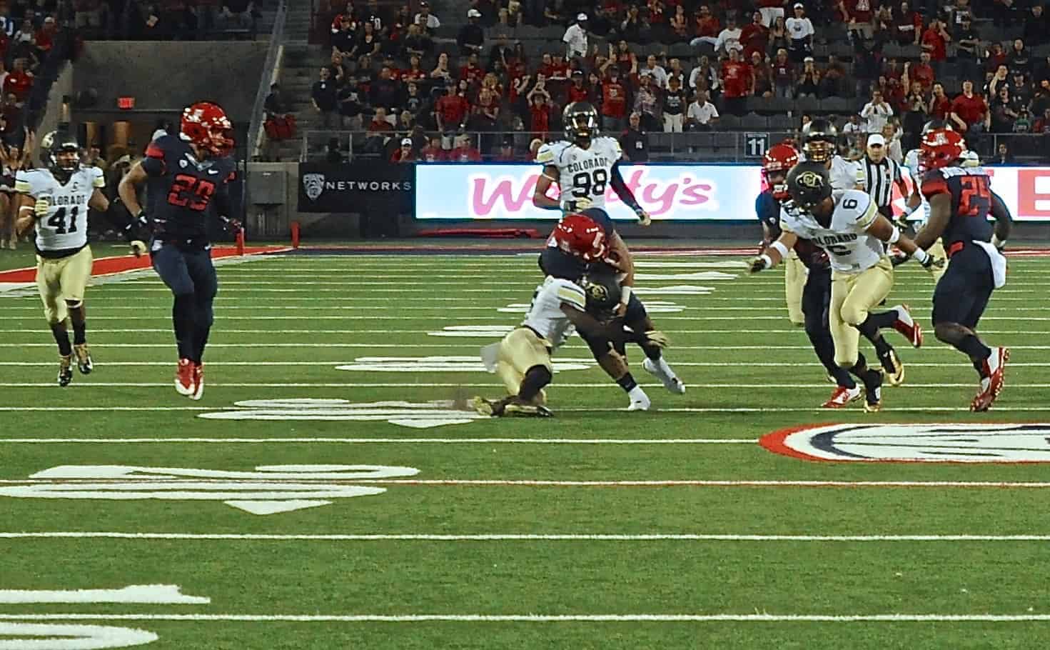 UA vs Colorado – 1st Half