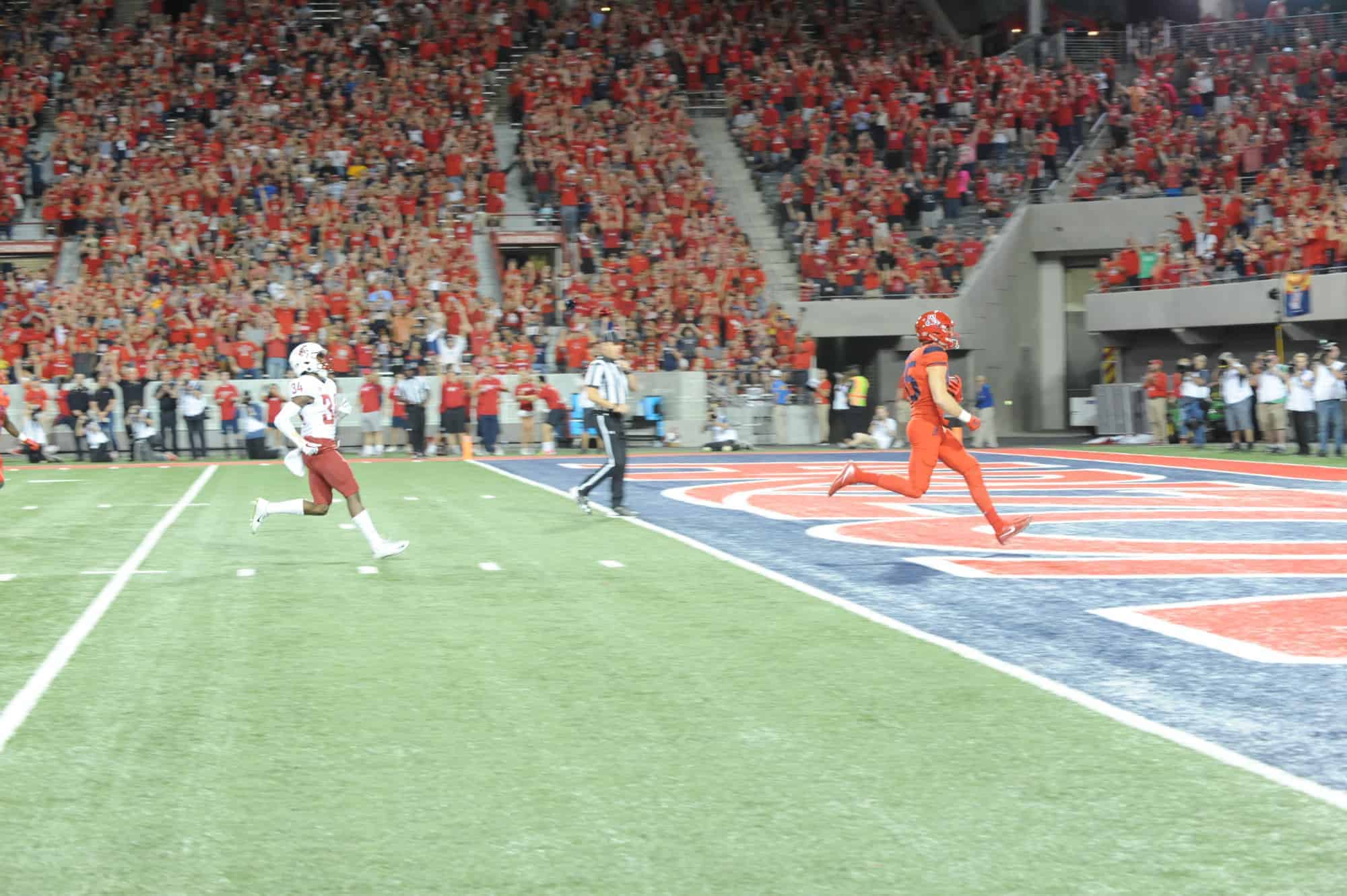 WSU vs UA First Half