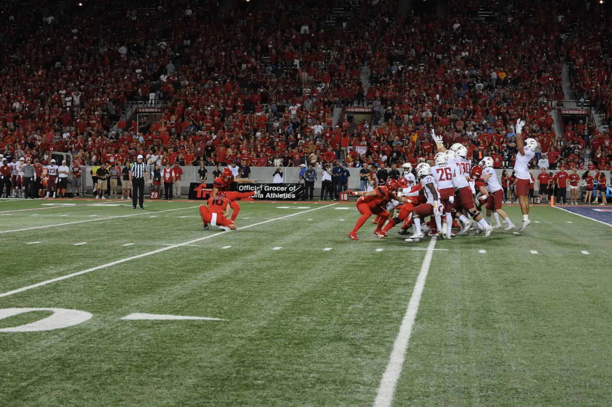 WSU vs UA First Half