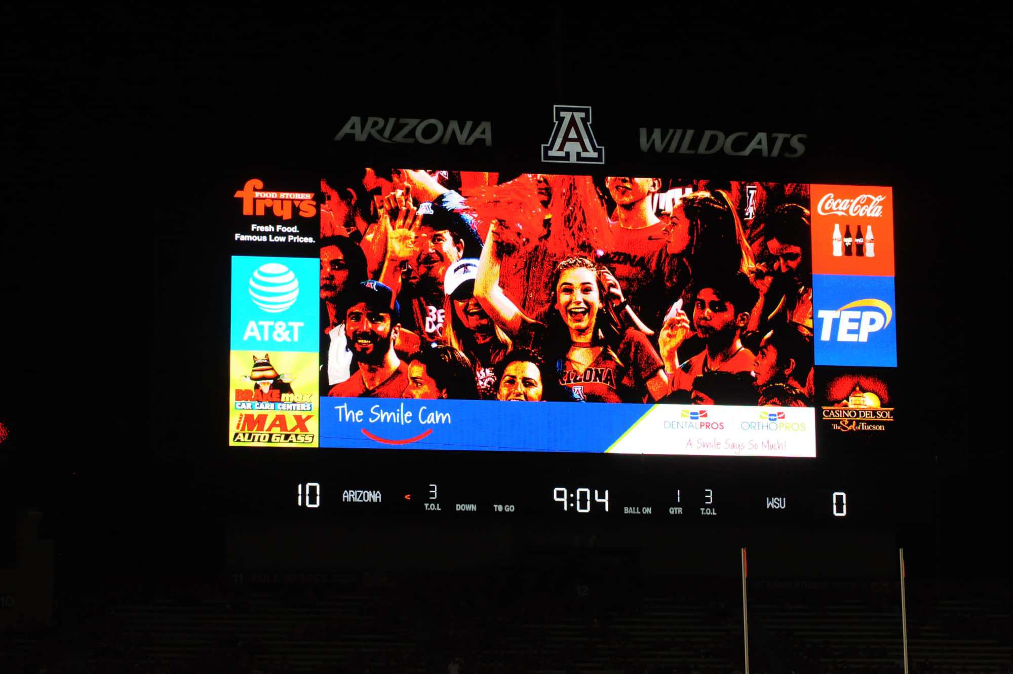 WSU vs UA First Half