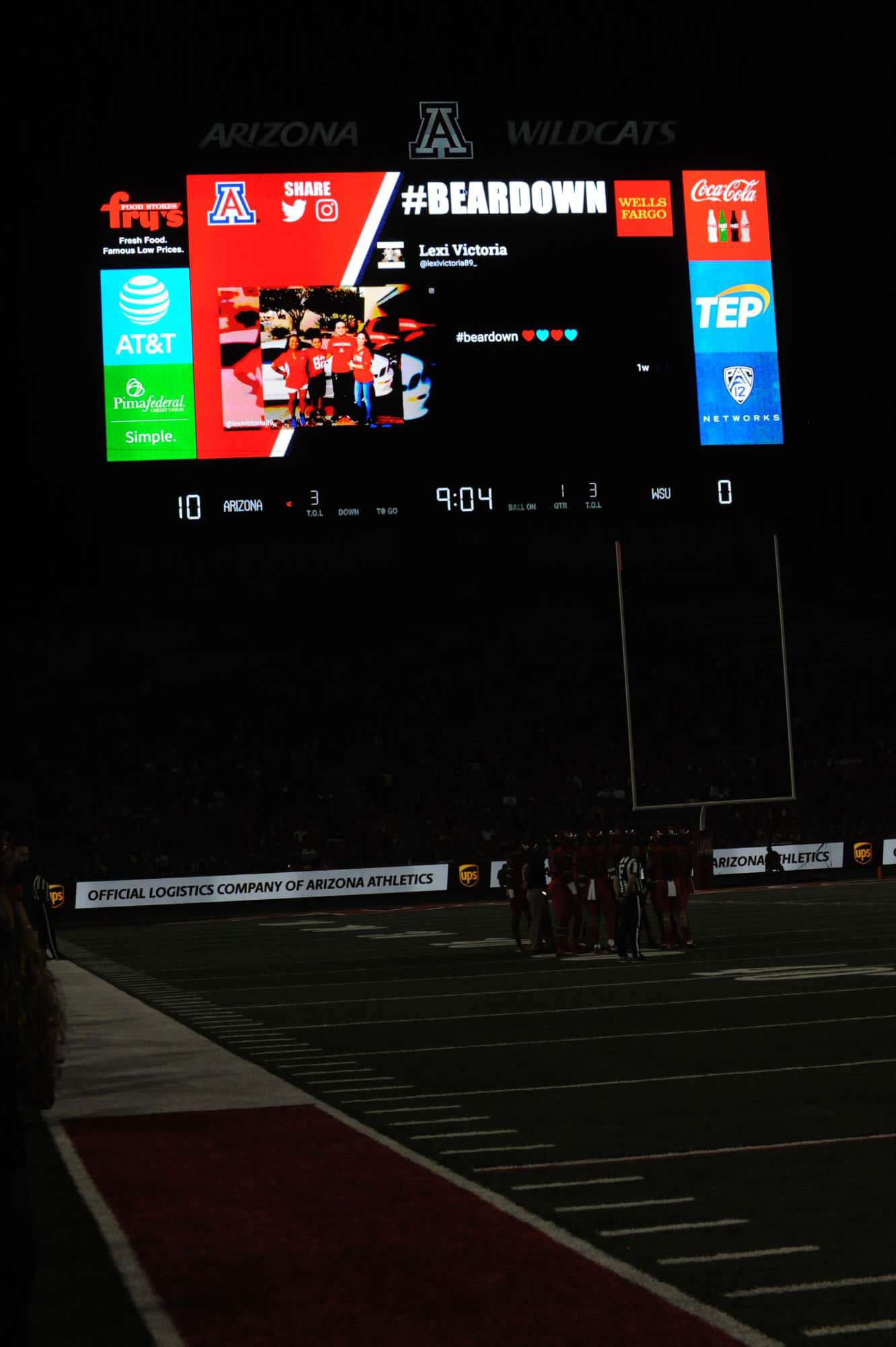 WSU vs UA First Half