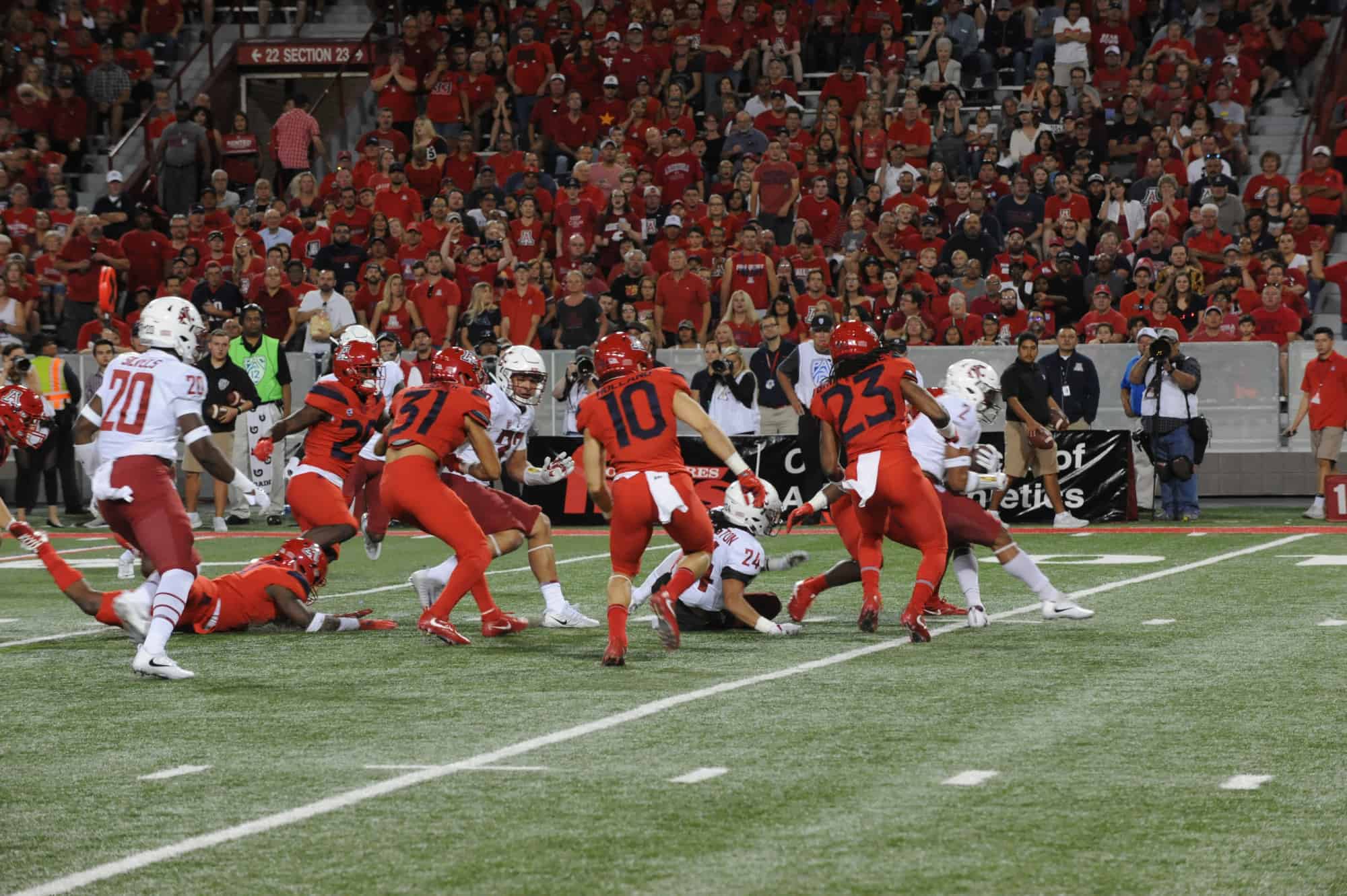 WSU vs UA First Half