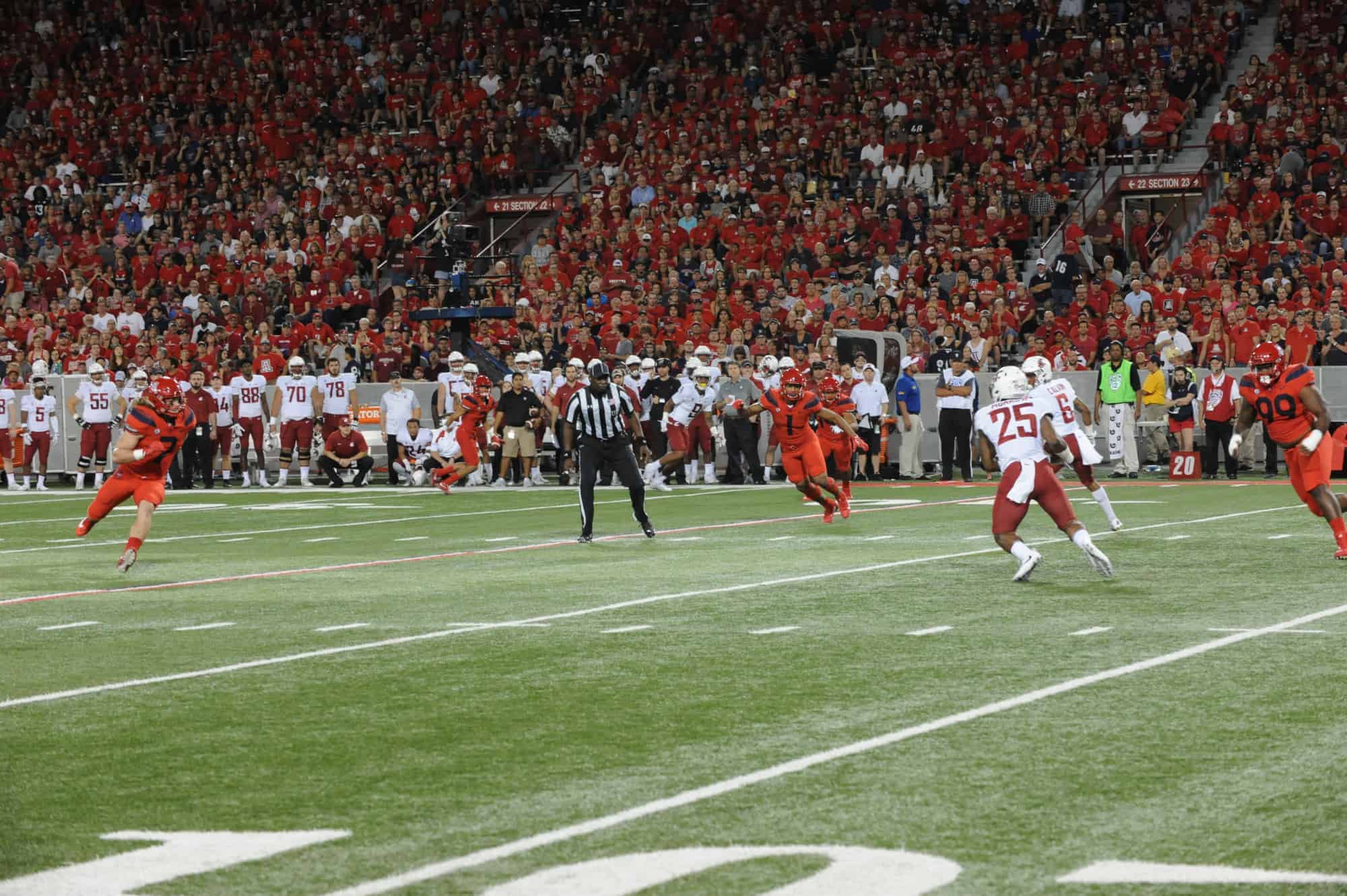 WSU vs UA First Half