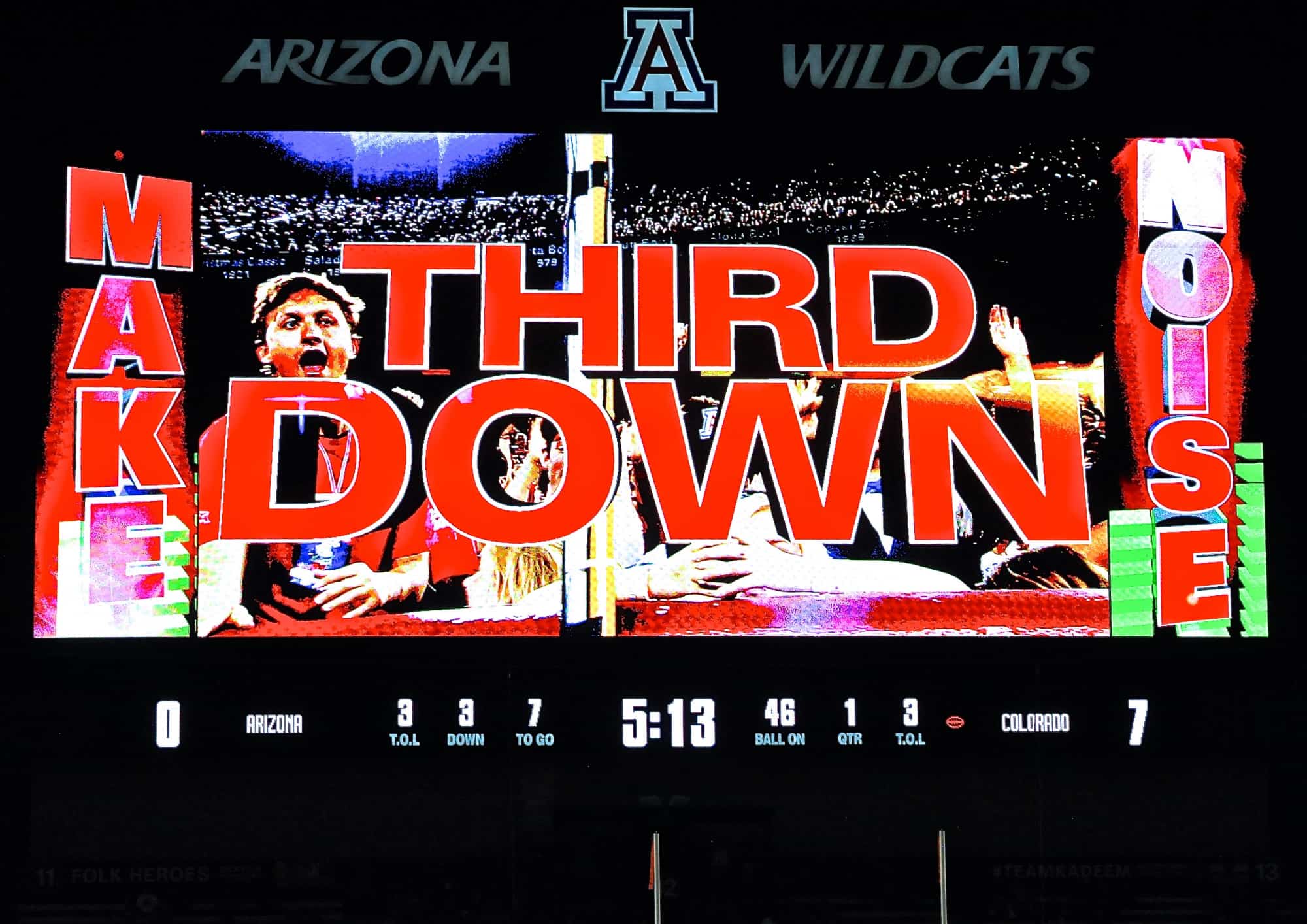 UA vs Colorado – 1st Half