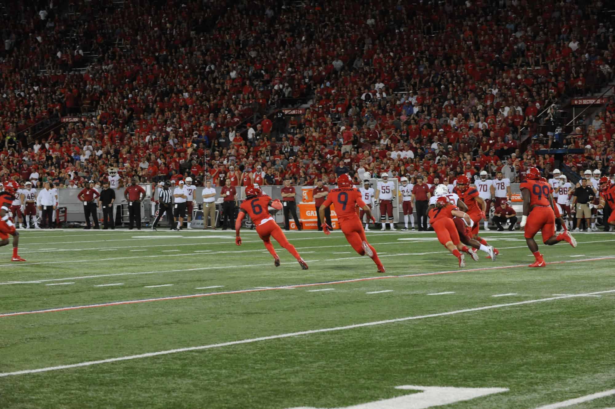 WSU vs UA First Half